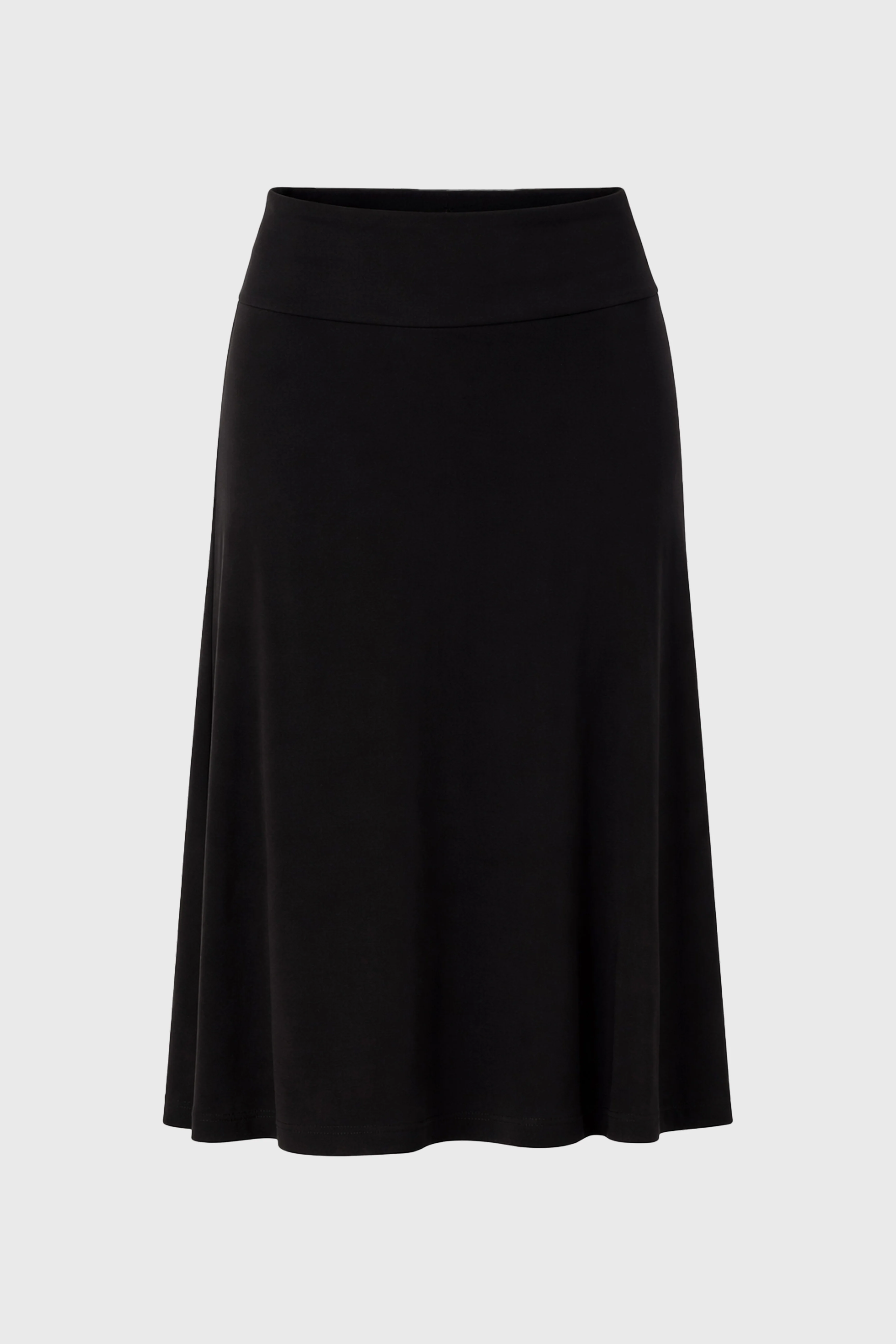 Black Basic Flare Skirt - Image 6