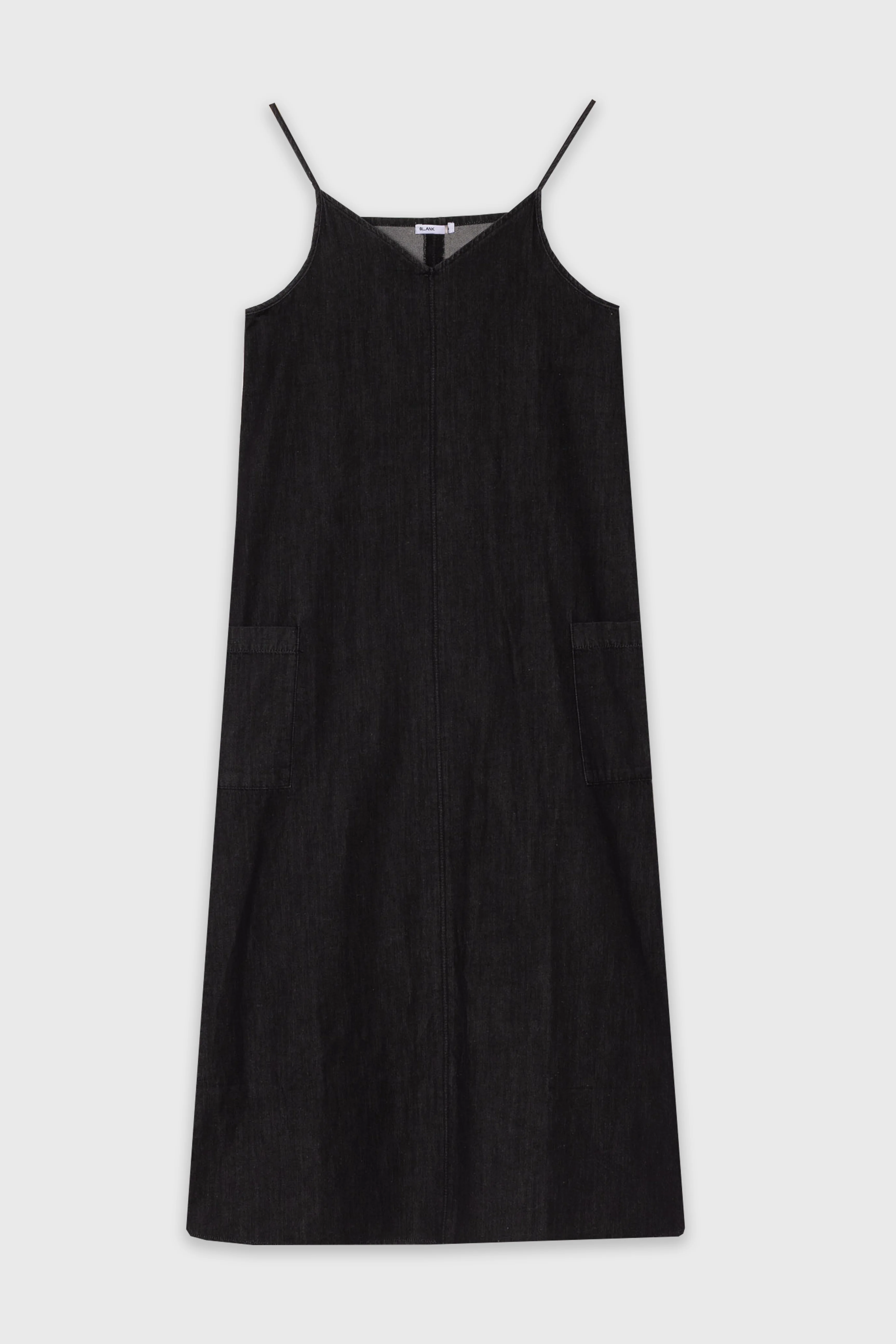 Black Cargo Denim Maxi Jumper - Image 6