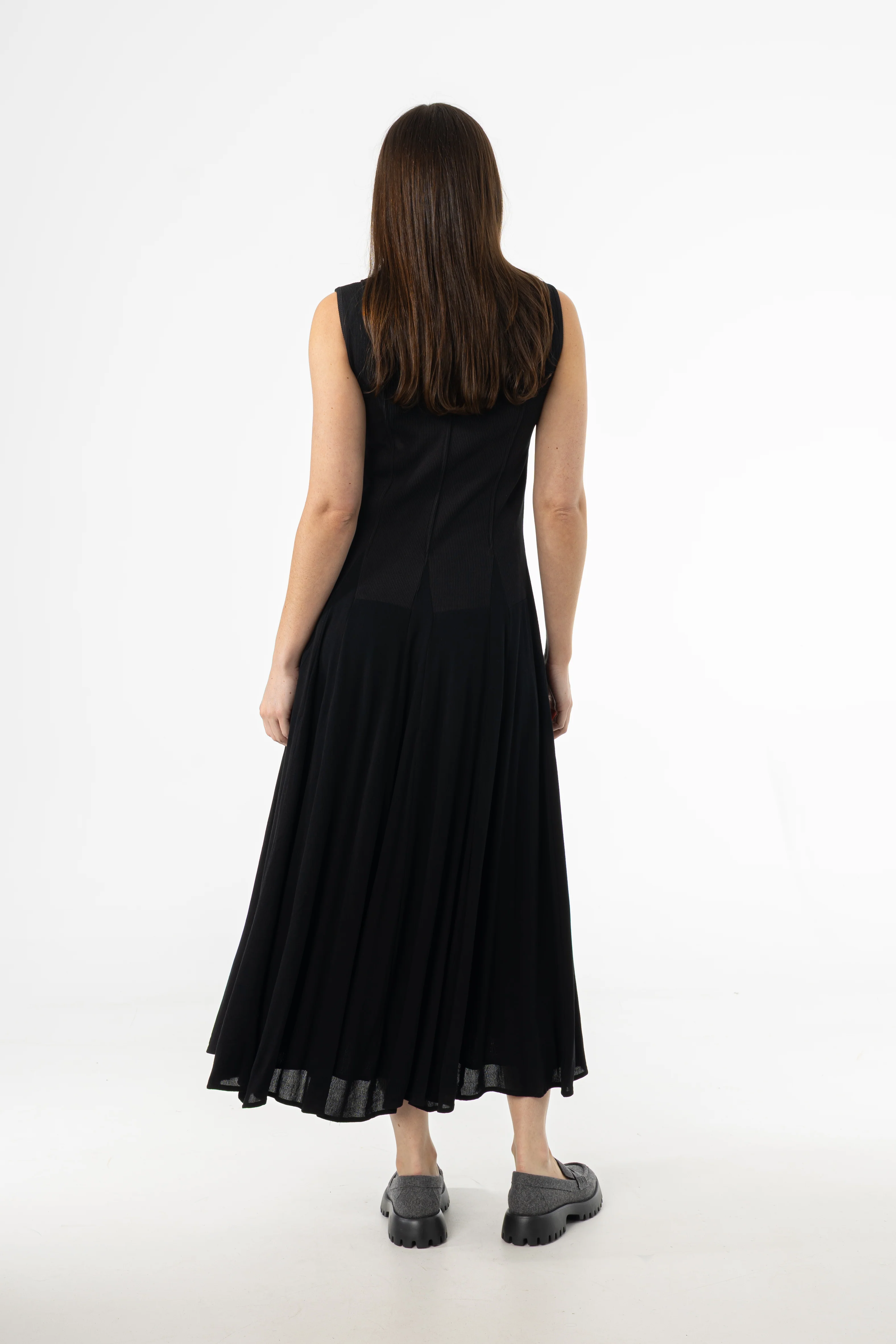 Black Fabric Combo Jumper - Image 3
