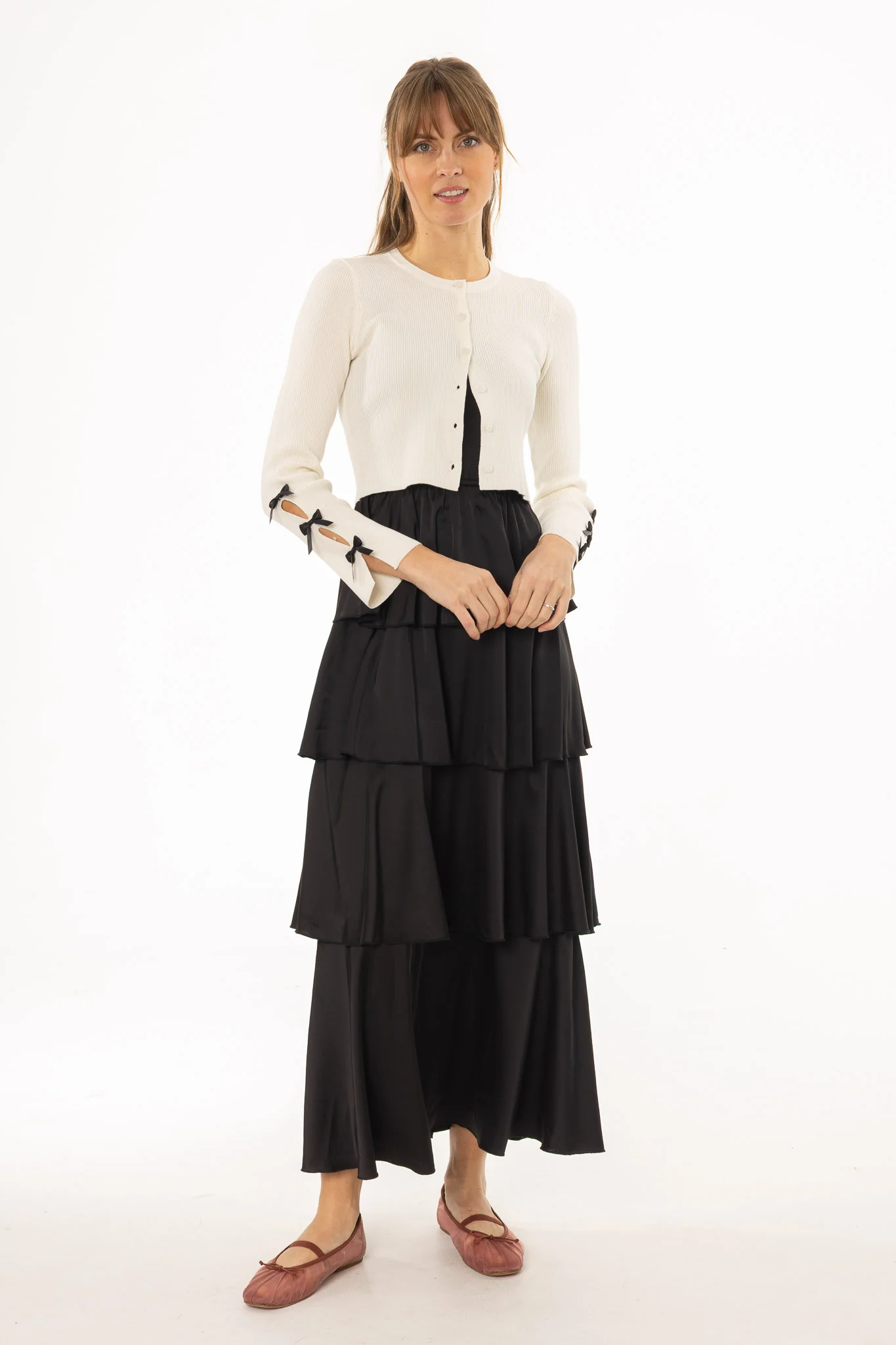 Black Layered Ruffle Jumper - Image 5