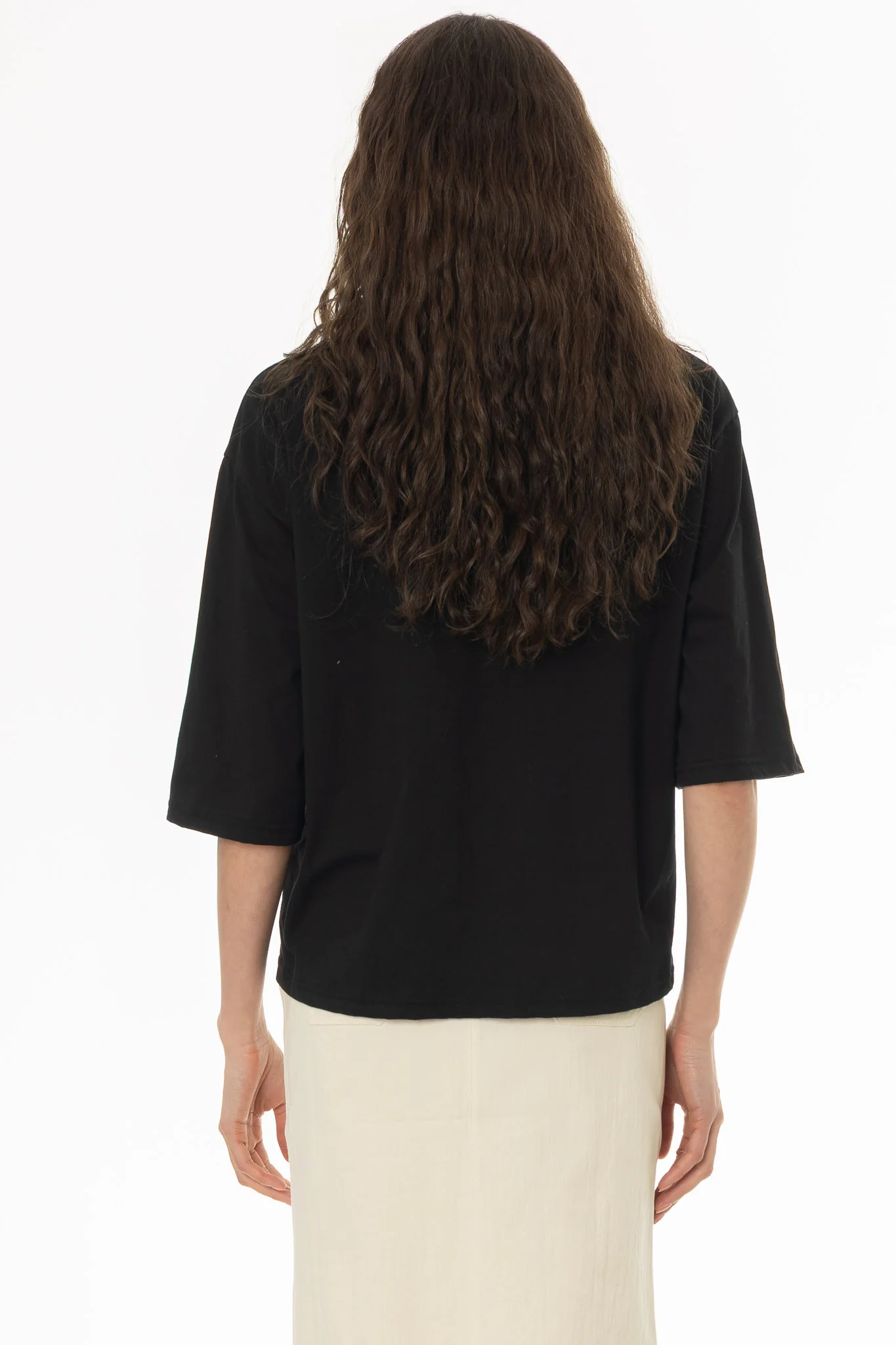Black Pinched T-Shirt - Image 4