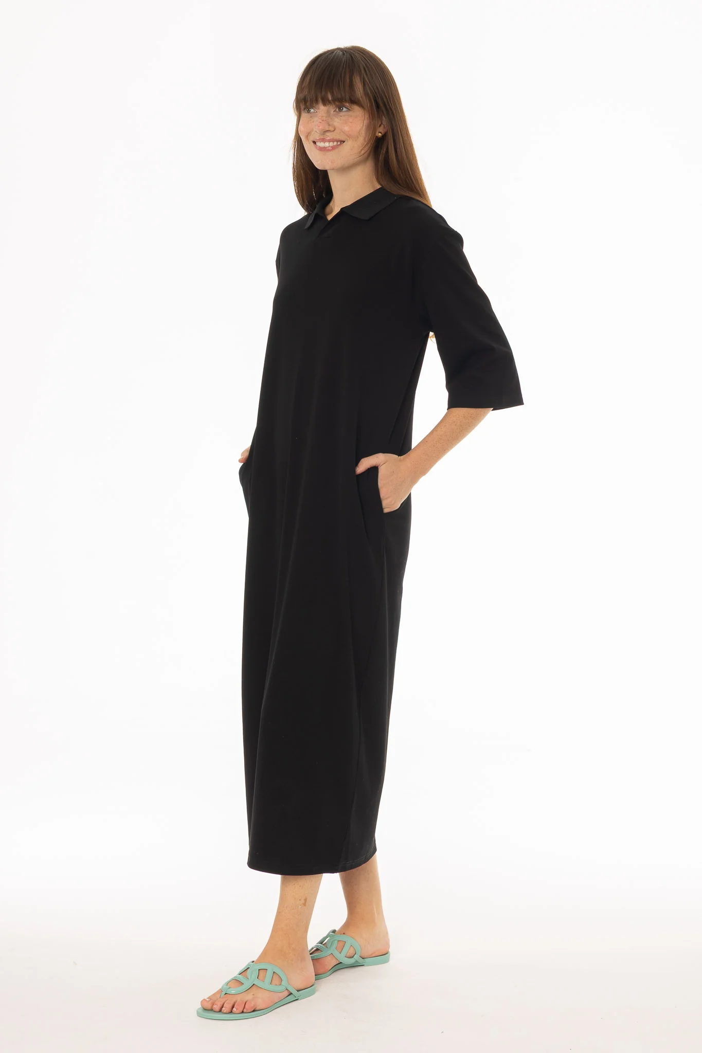 Black Polo Dress - Image 4