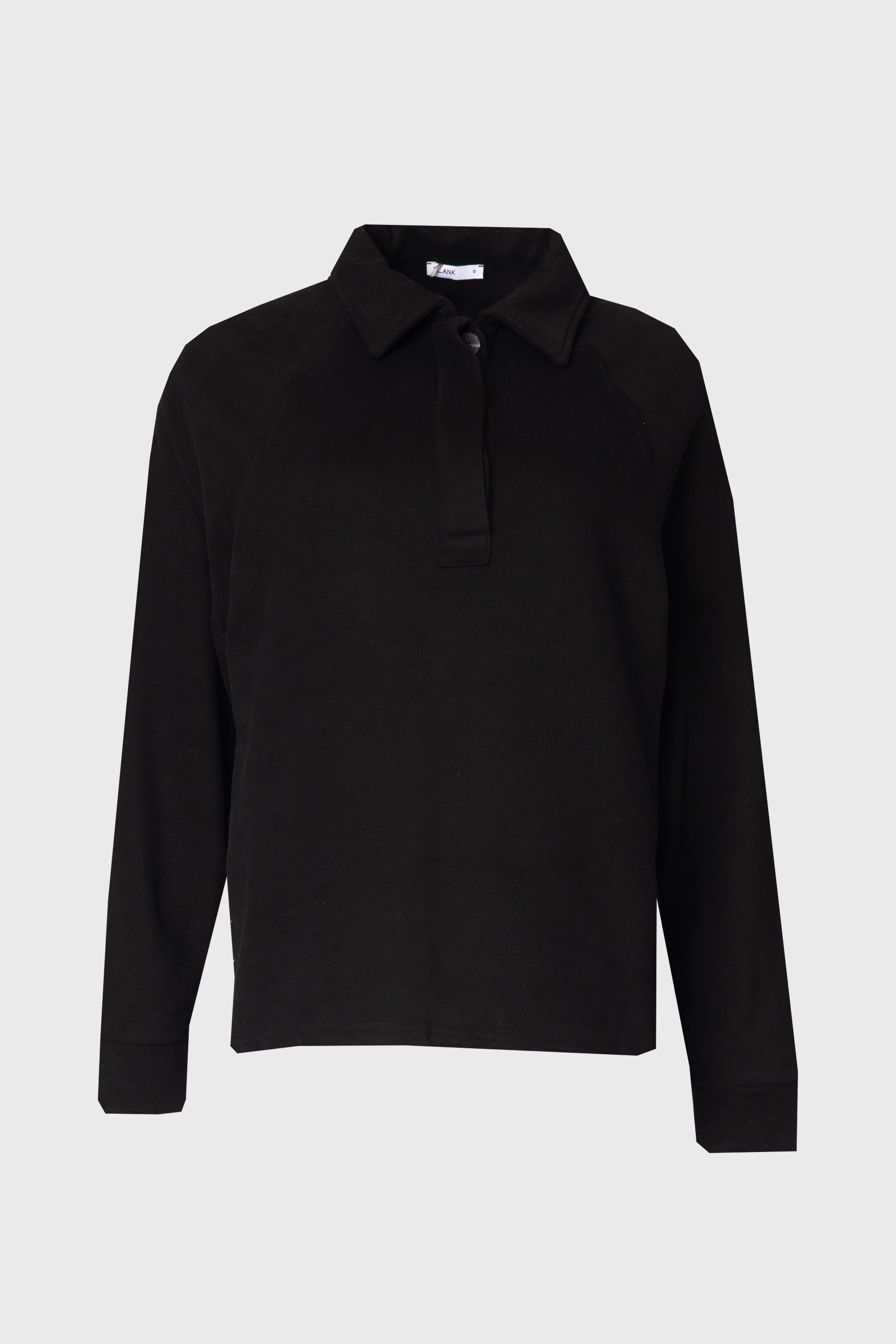 Black Polo Sweatshirt - Image 6