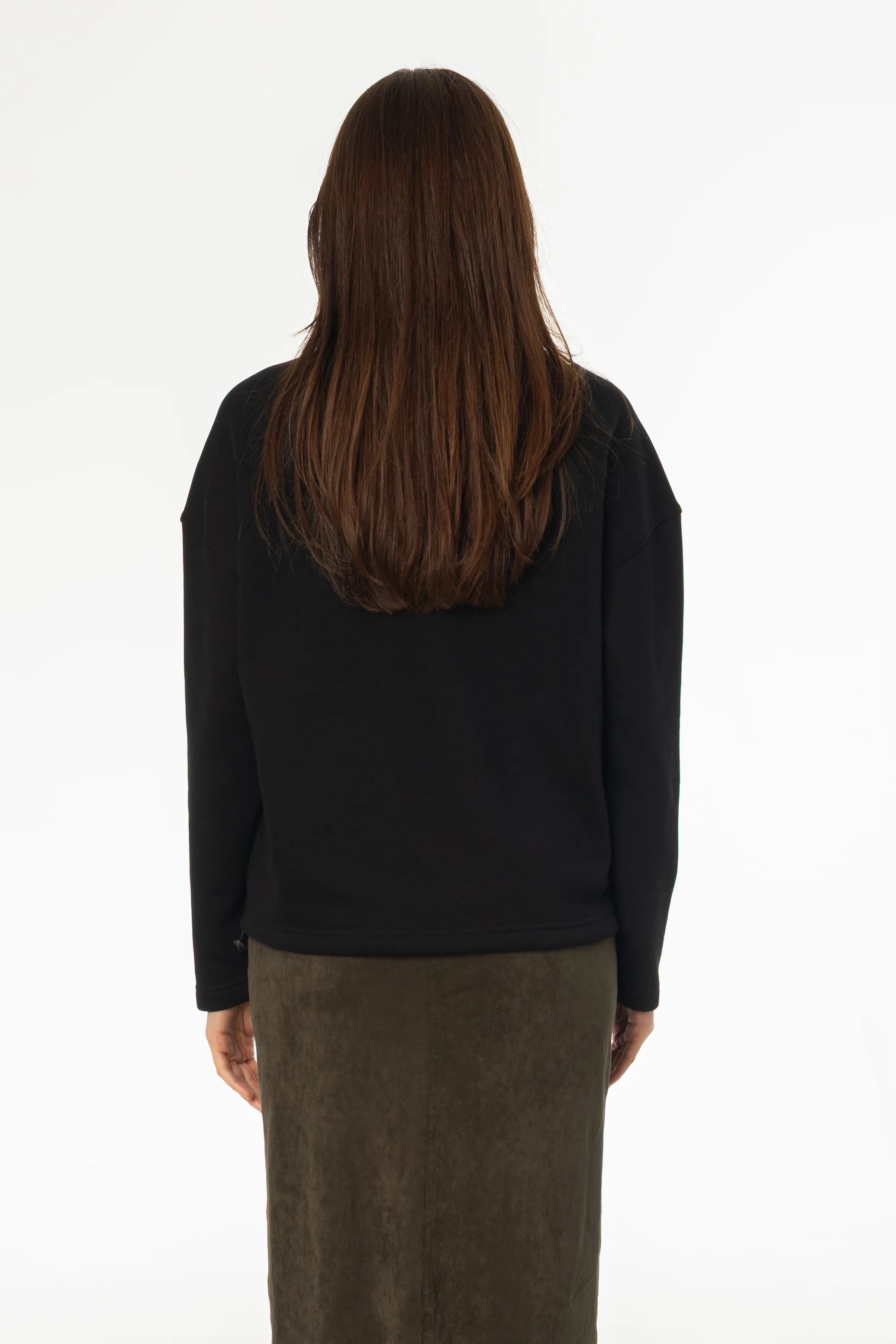Black Quarter Zip Sweater - Image 4