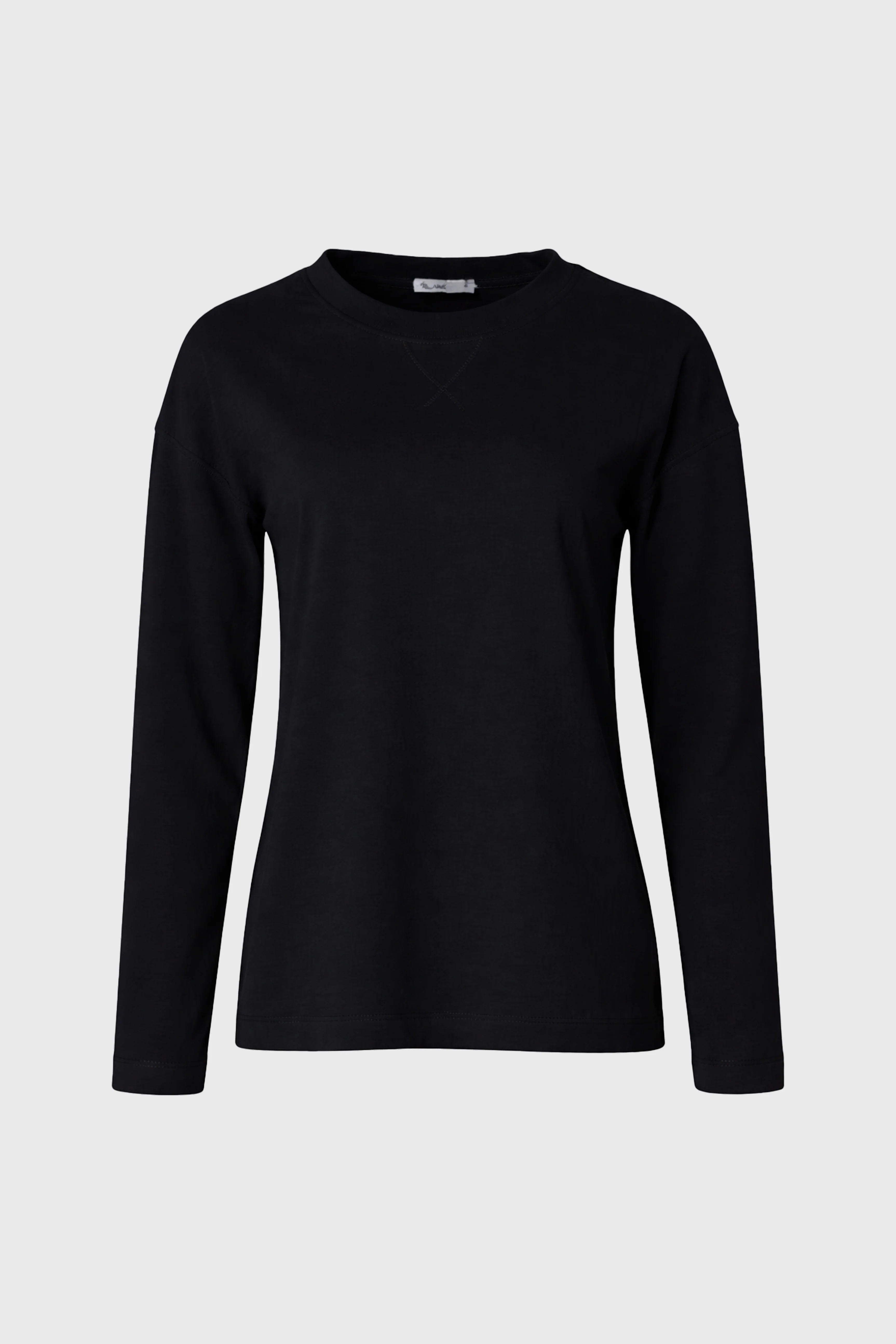Black Relaxed Fit long Sleeve T-Shirt - Image 6
