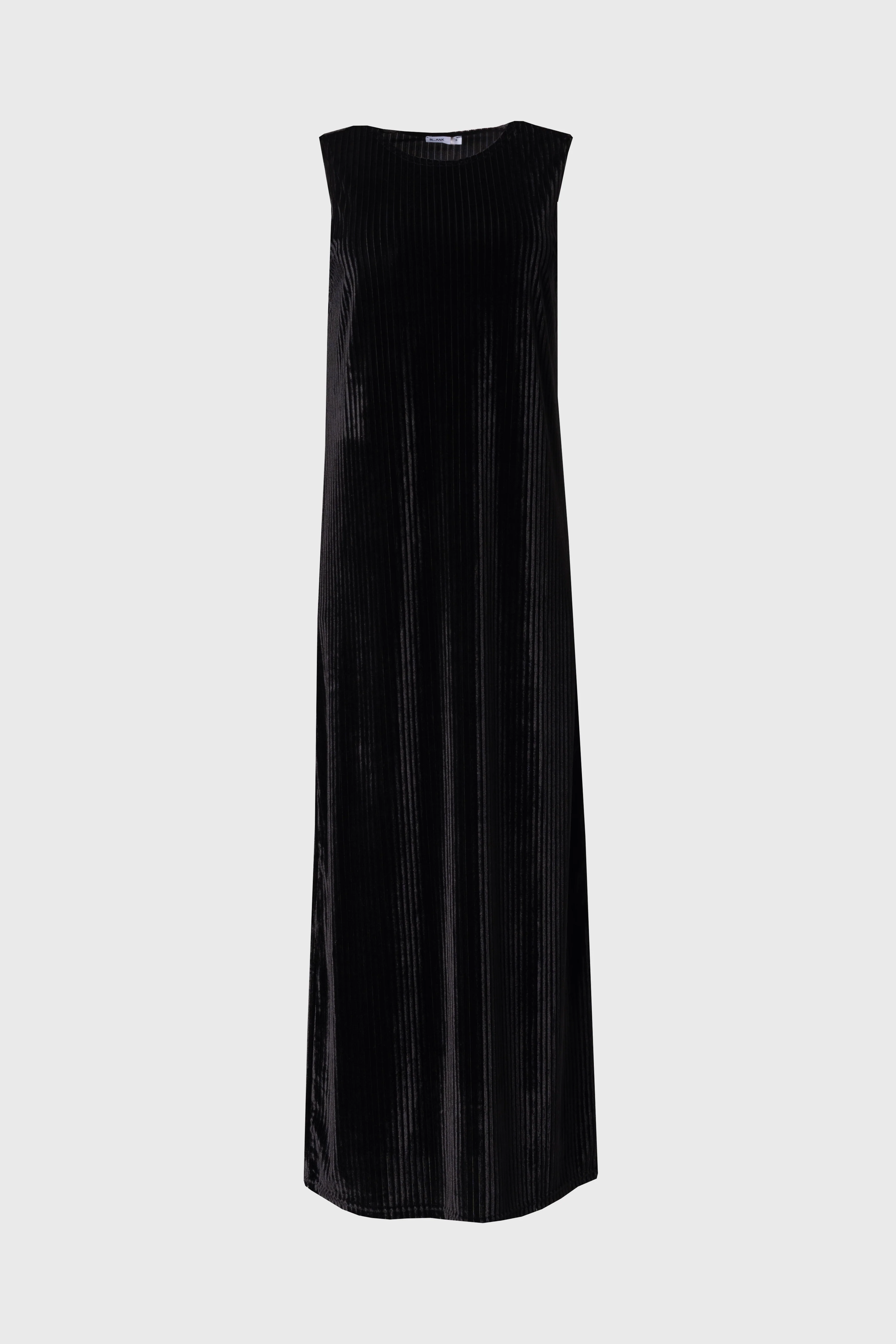 Black Ribbed Velour Jumper - Image 5