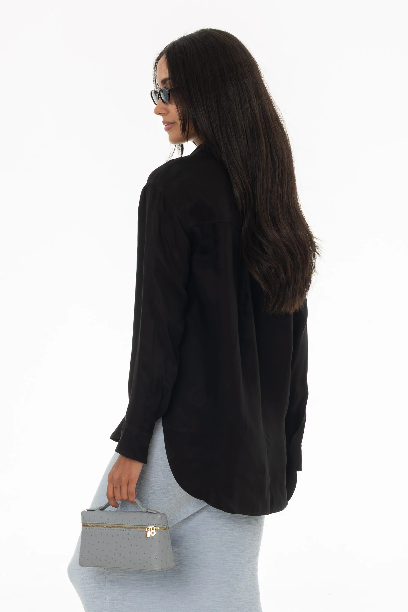 Black Slip Blouse - Image 4