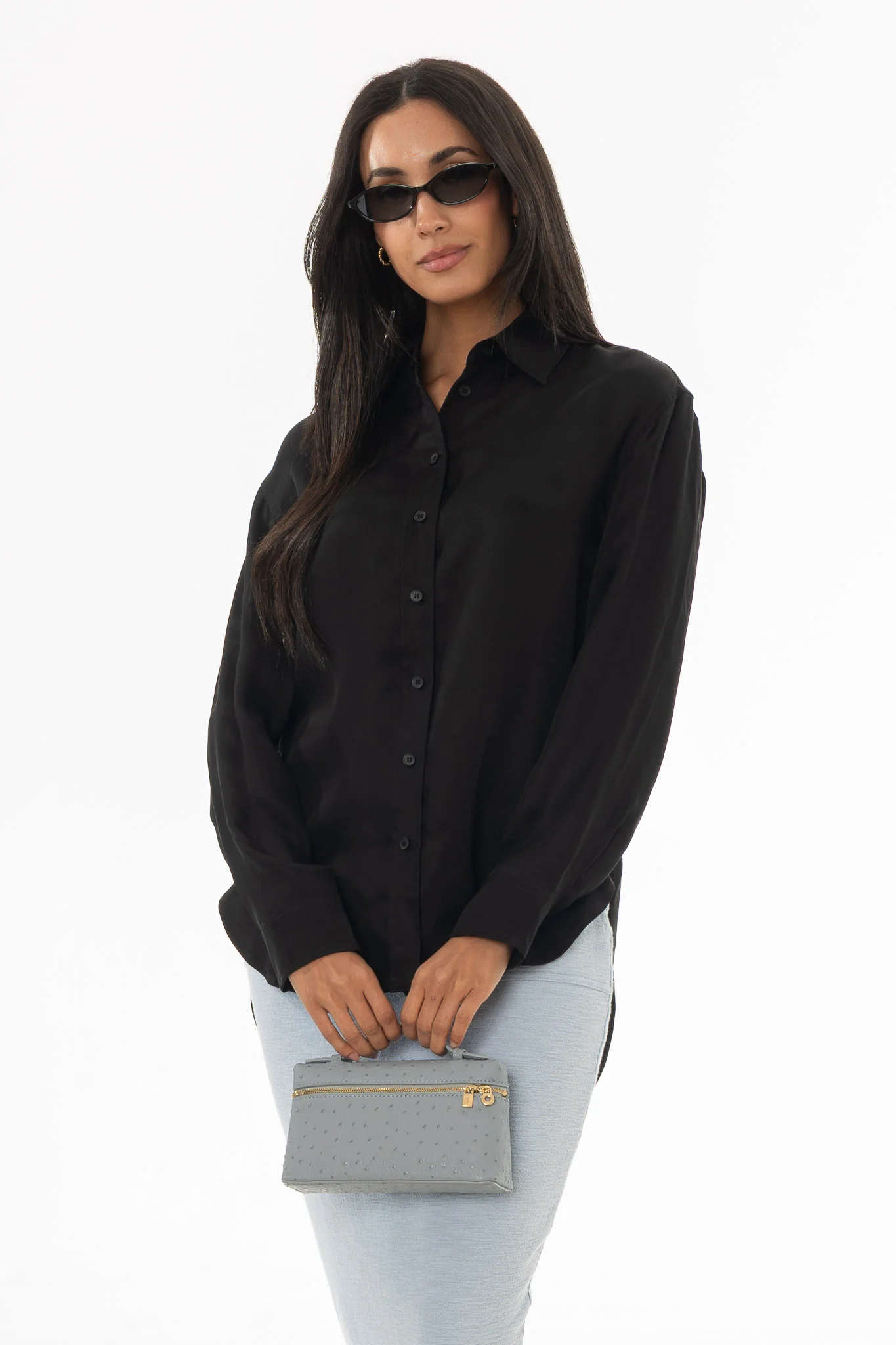 Black Slip Blouse - Image 5