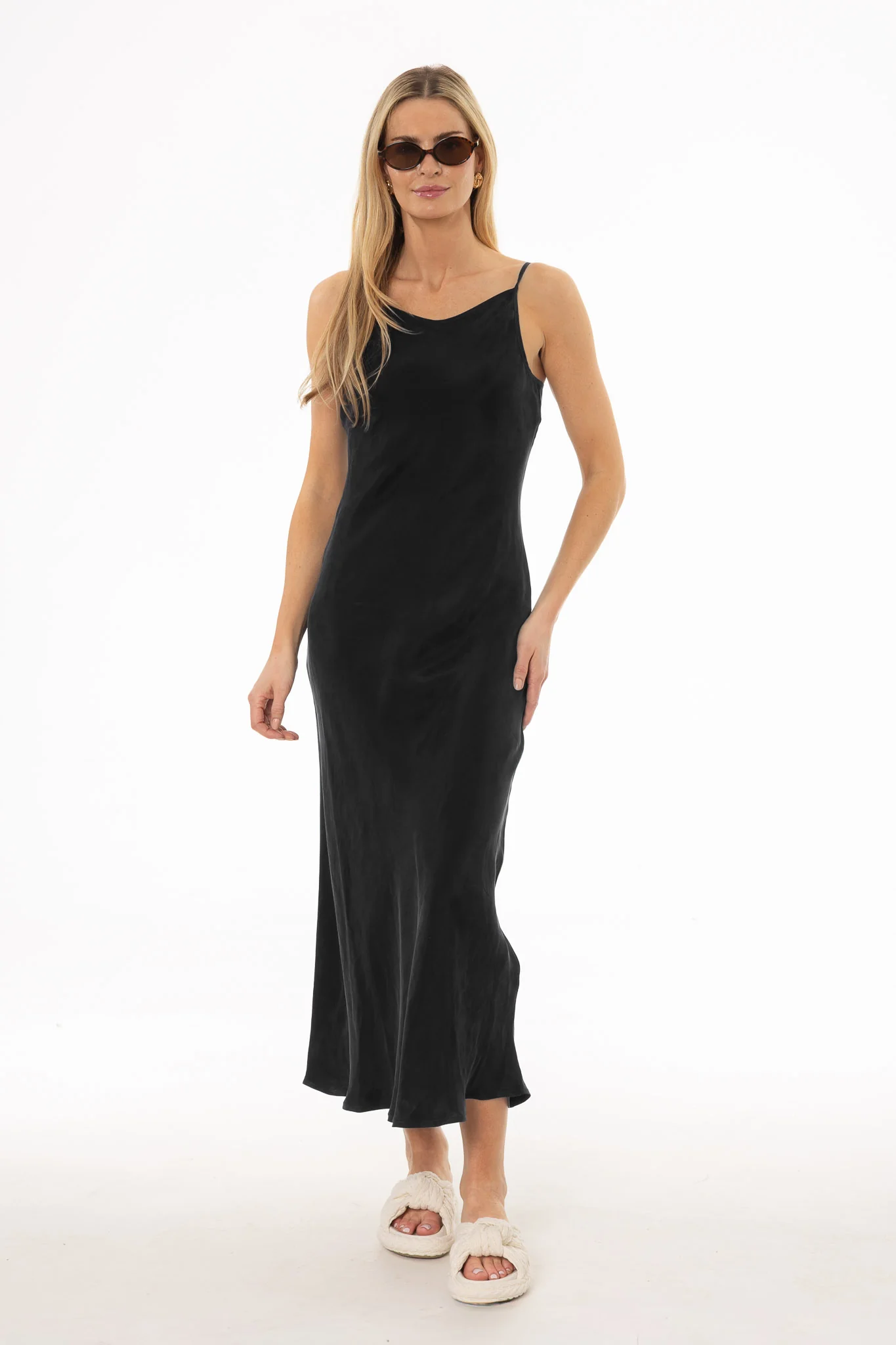 Black Slip Dress