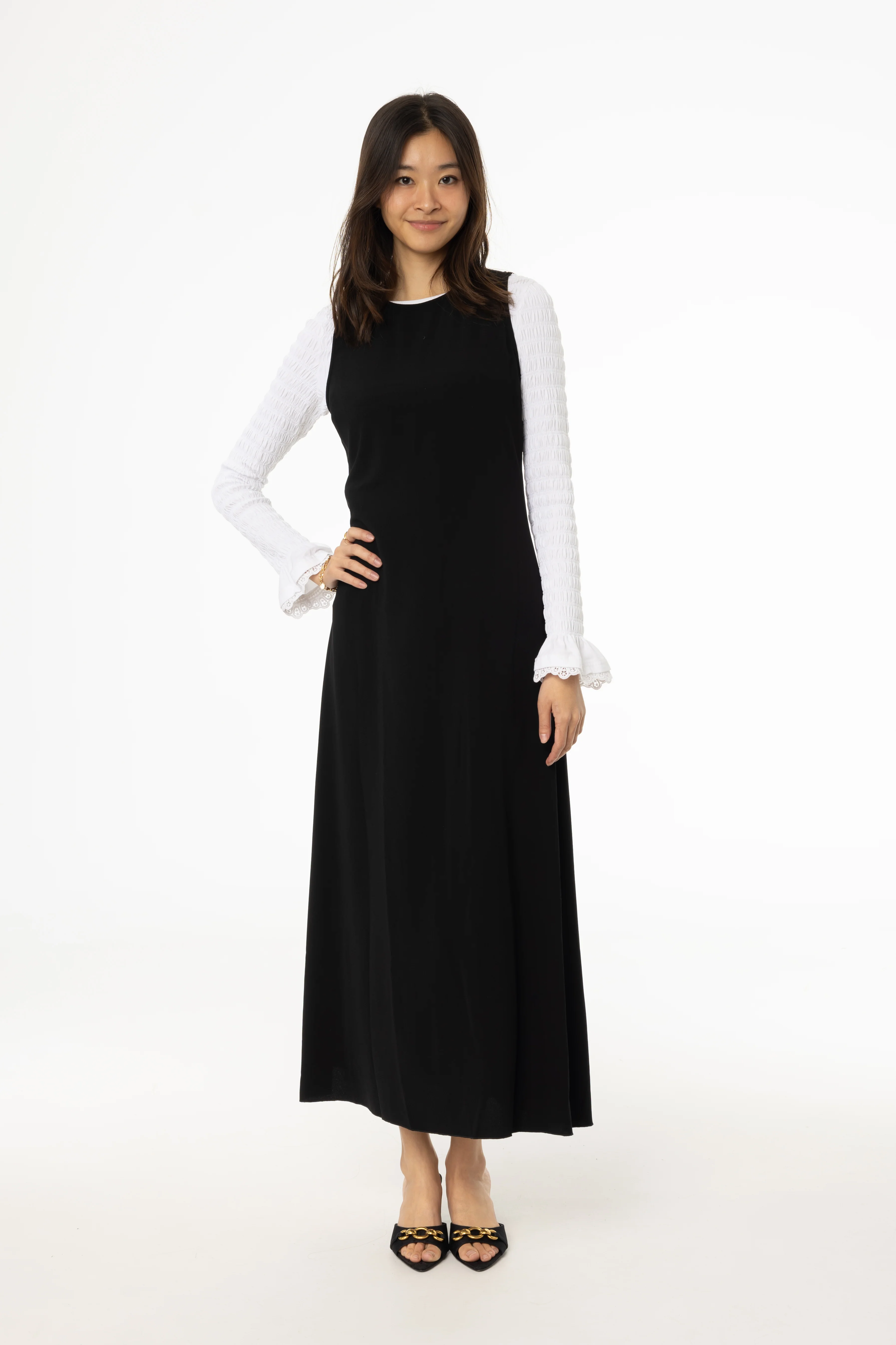 Black Solid Jumper