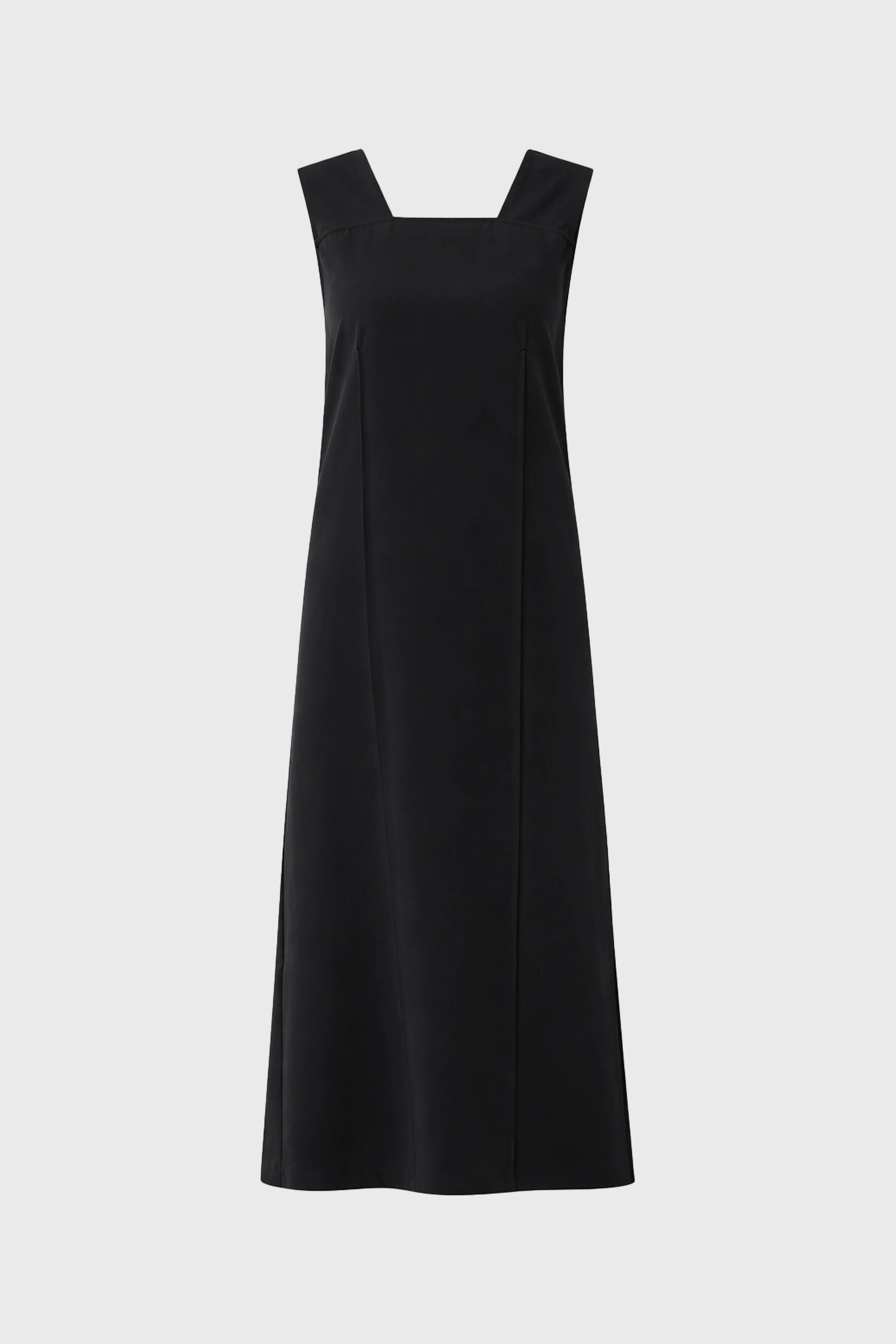 Black Square Neck Maxi Jumper - Image 6