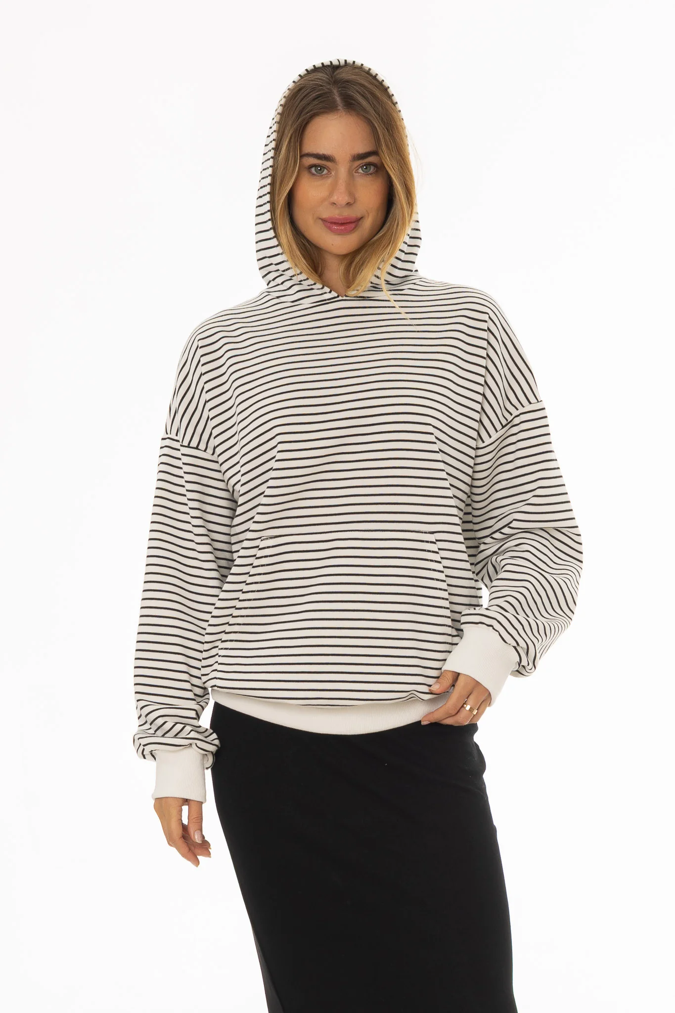 Black Striped Sweatshirt - Image 5