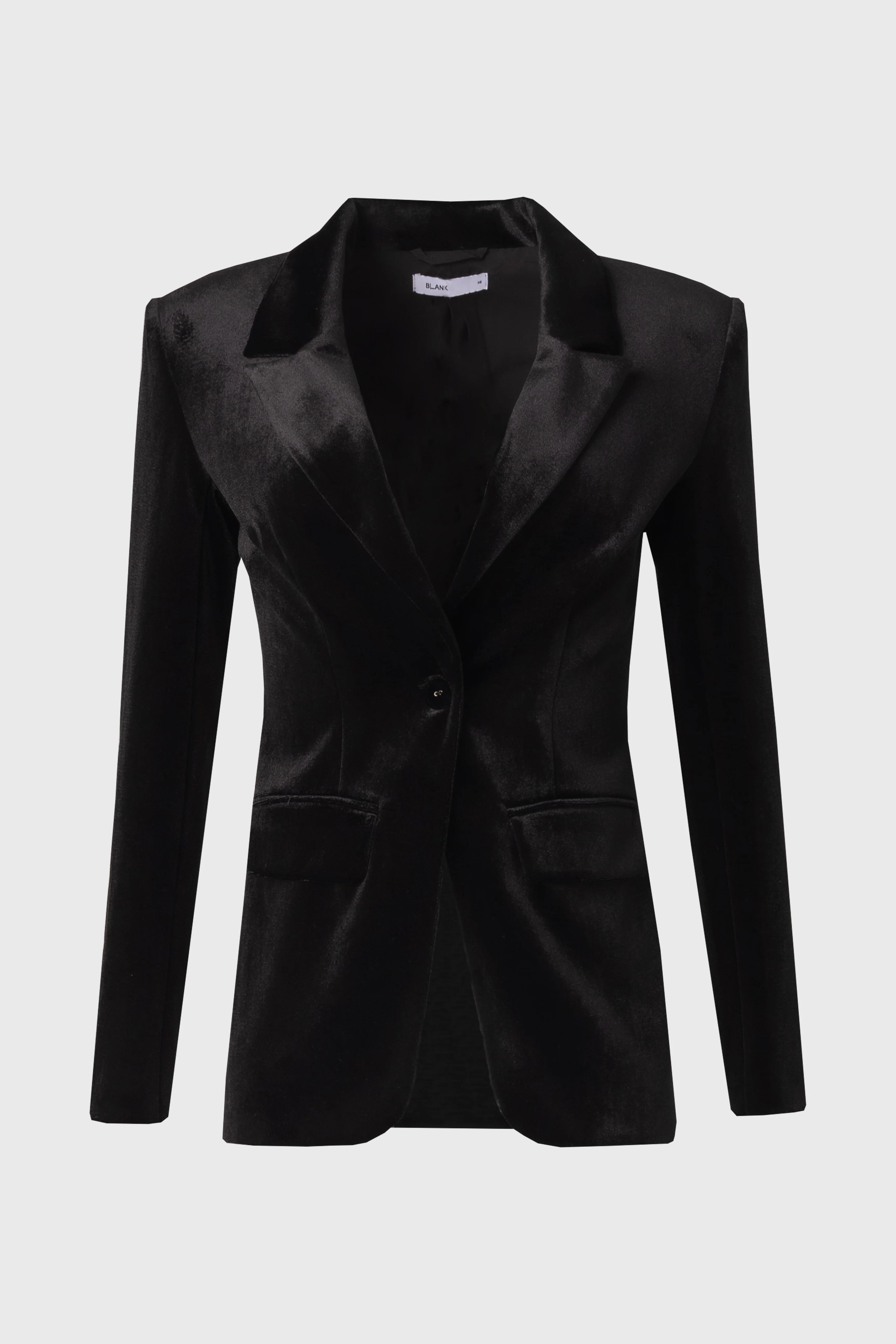 Black Velour Blazer - Image 5