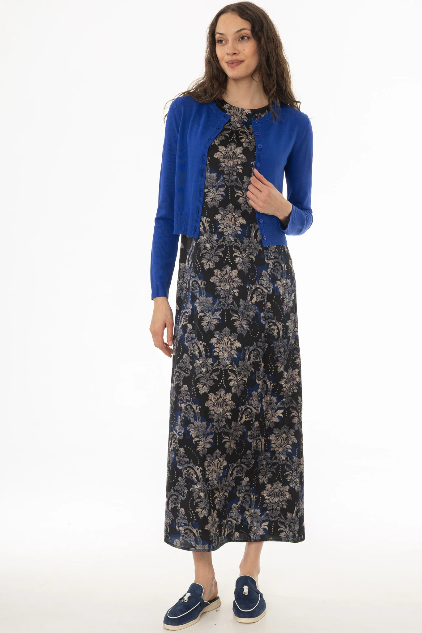 Blue Printed Slip Jumper - Image 2