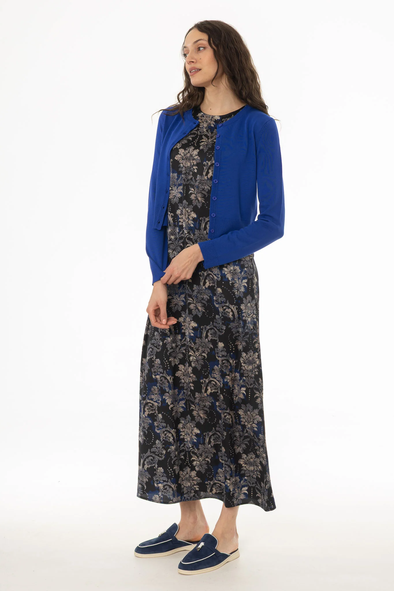 Blue Printed Slip Jumper - Image 3