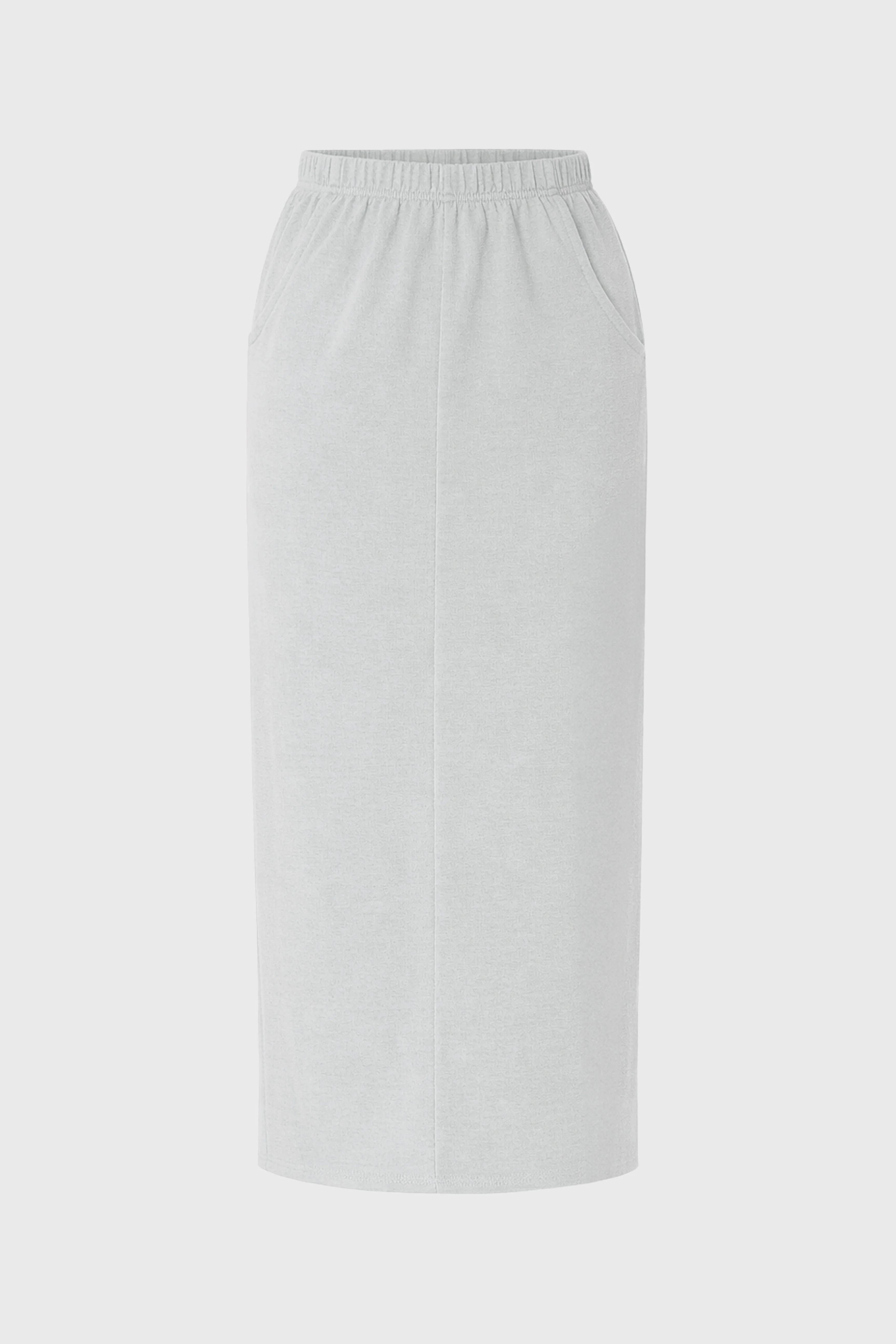 Blue Terry Maxi Skirt - Image 6