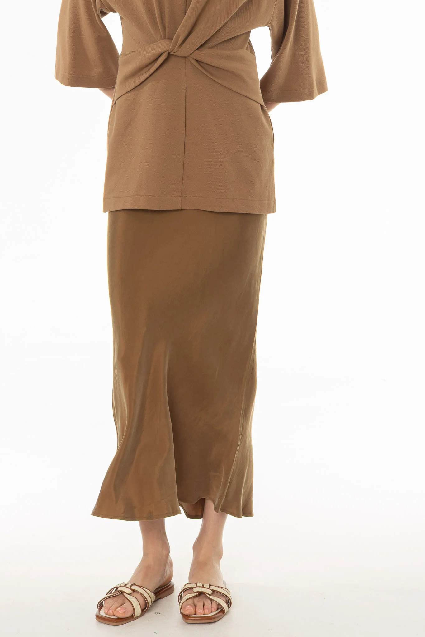 Bronze Slip Skirt - Image 3