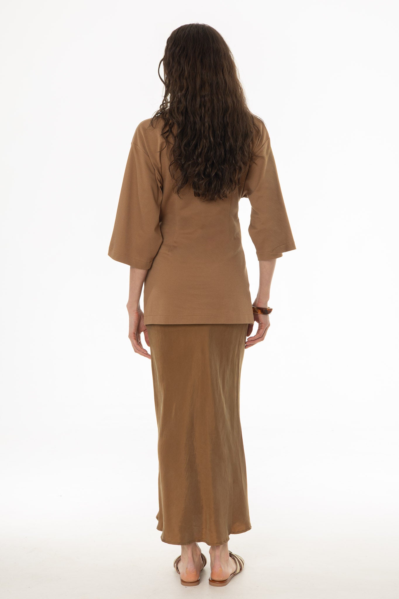Bronze Slip Skirt - Image 5