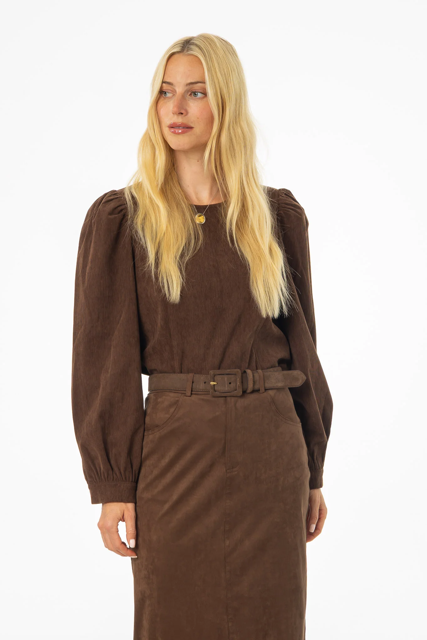 Brown Corduroy Top - Image 5
