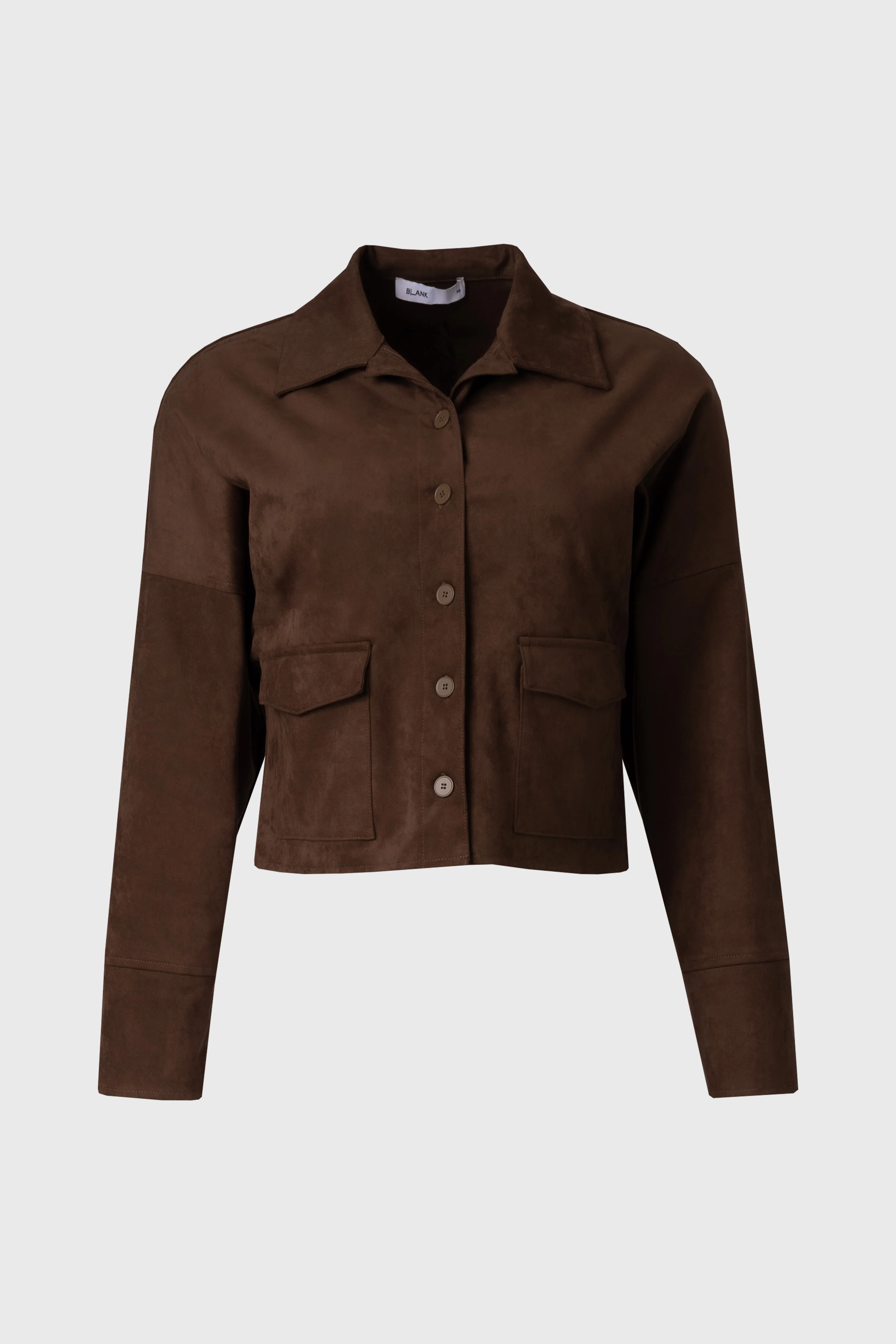 Brown Microsuede Jacket - Image 5