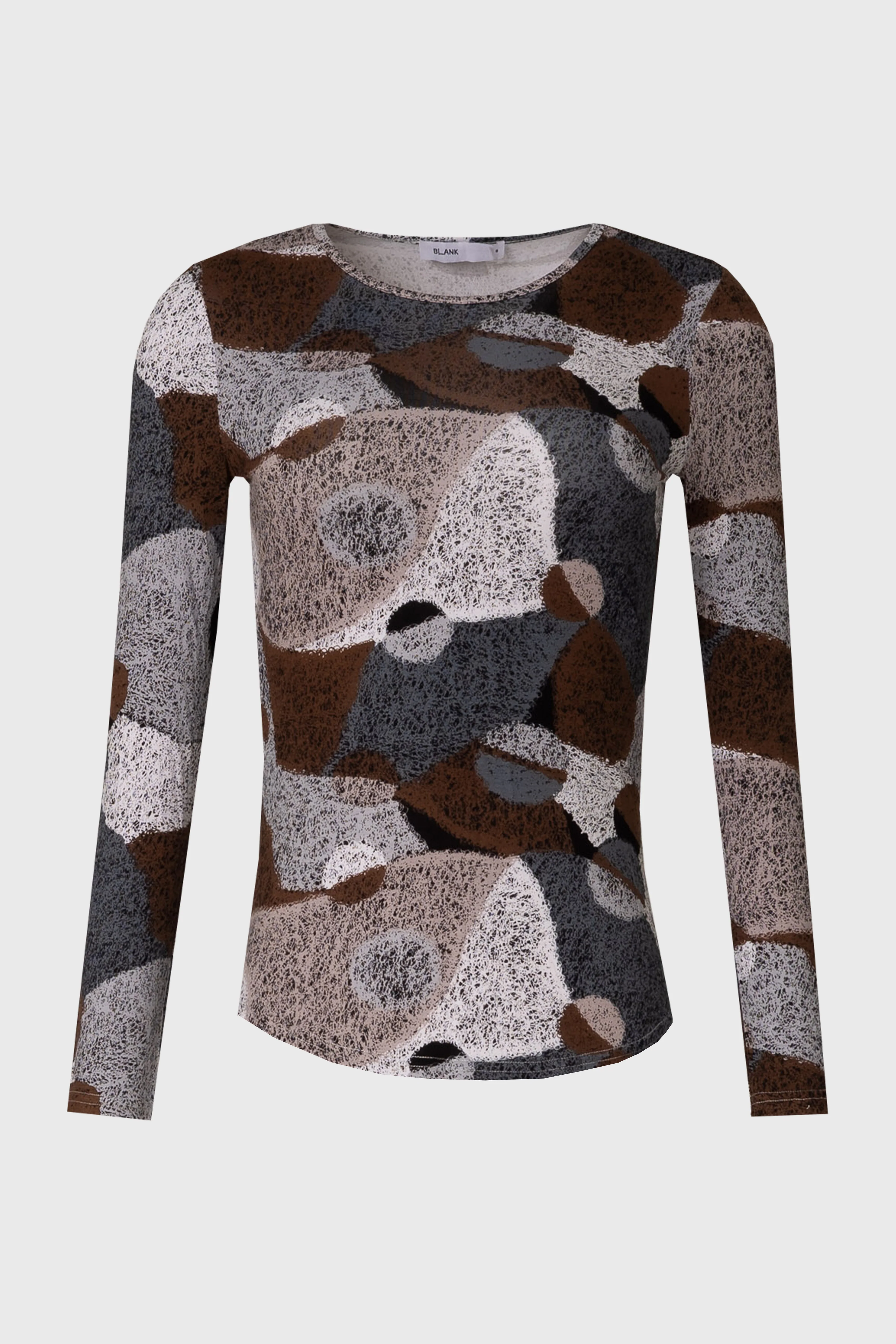 Brown Multi Printed T-Shirt - Image 5