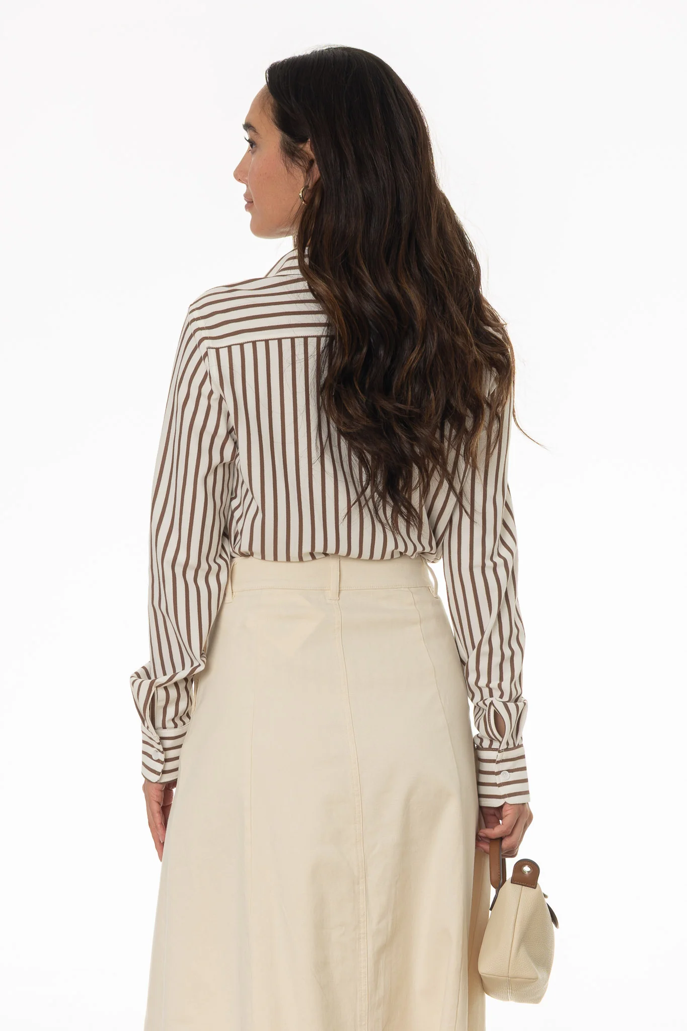 Brown Polo Button Up Shirt - Image 4