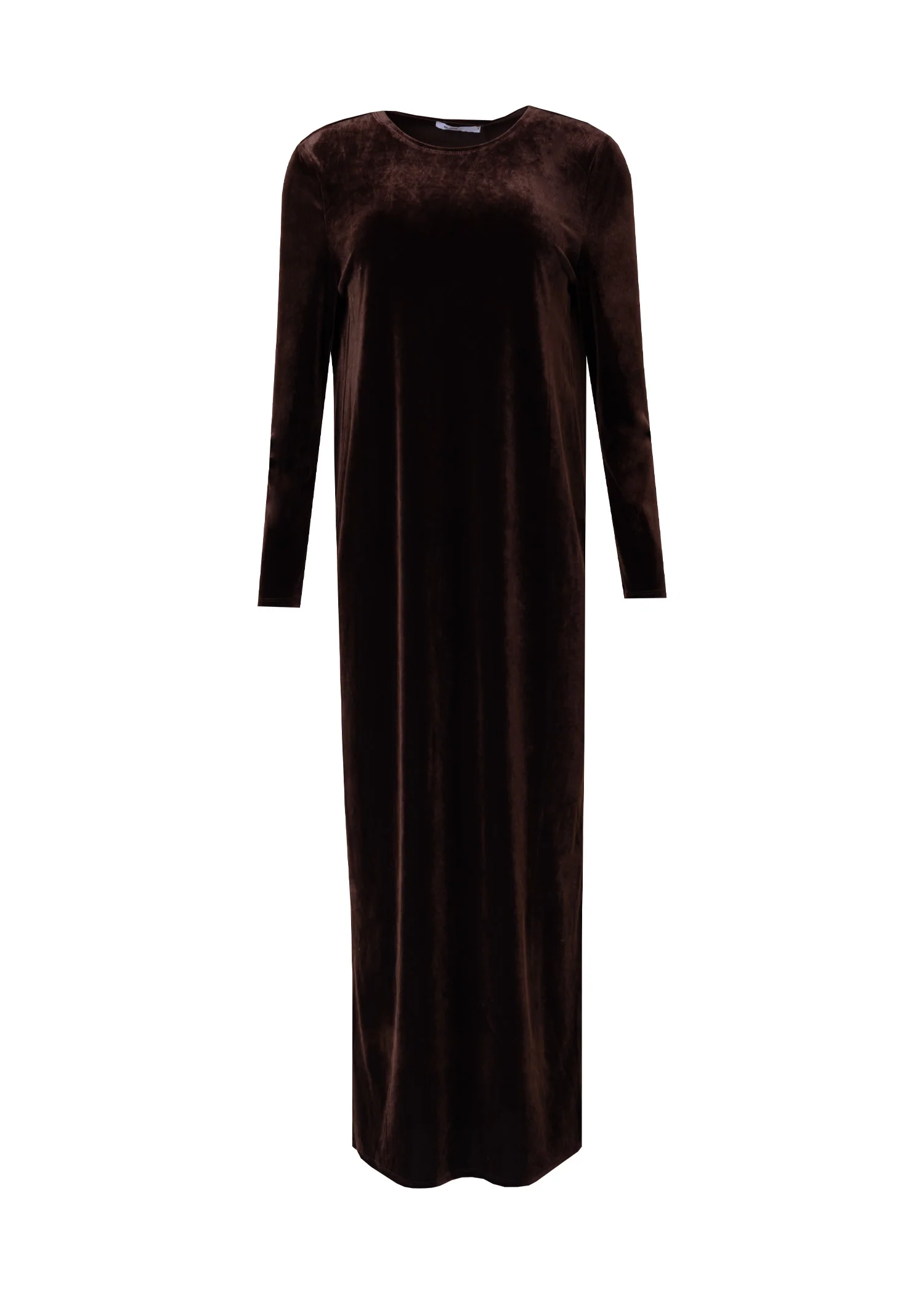 Brown Velour Basic Maxi - Image 5