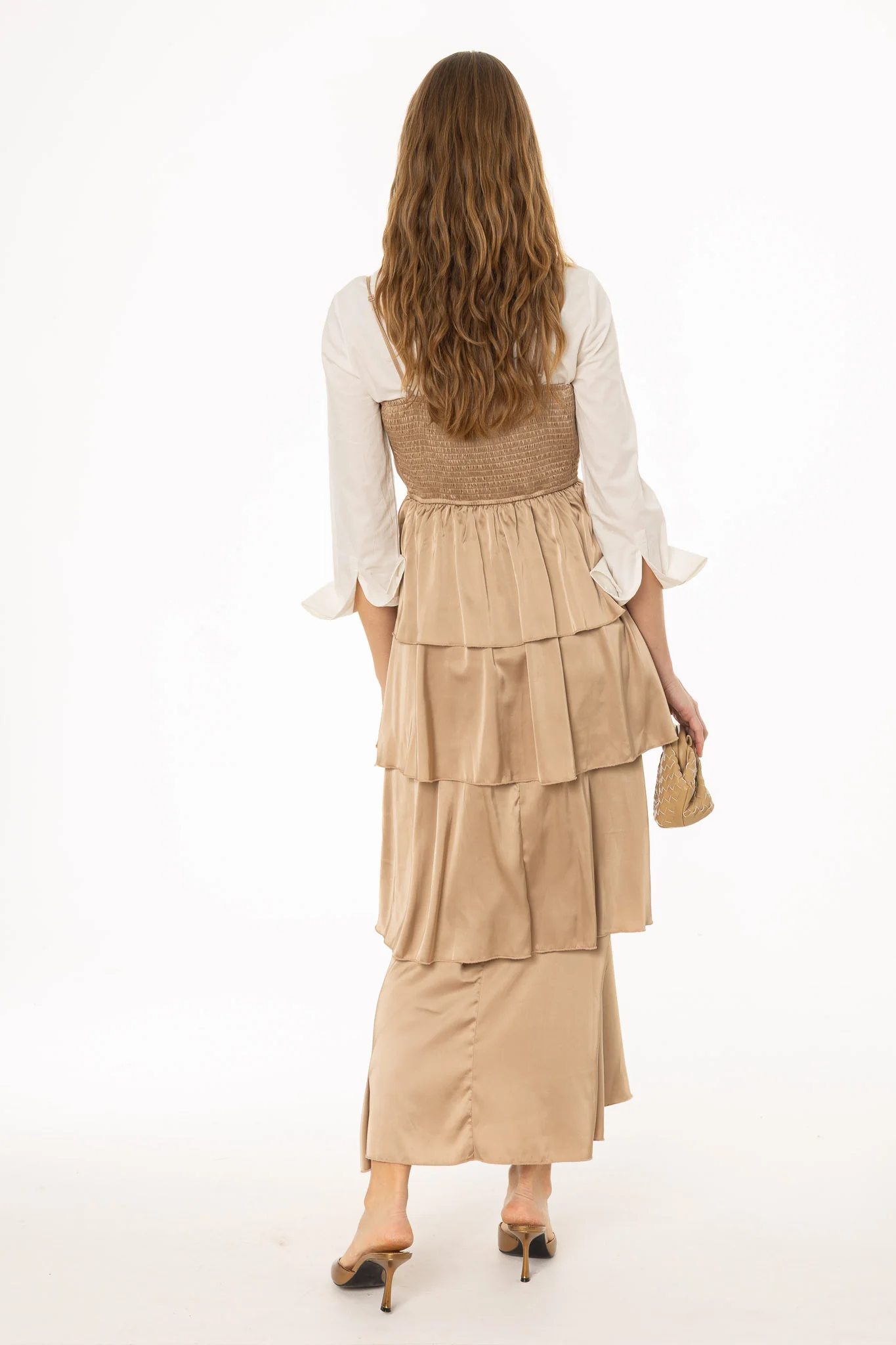 Champagne Layered Ruffle Jumper - Image 5
