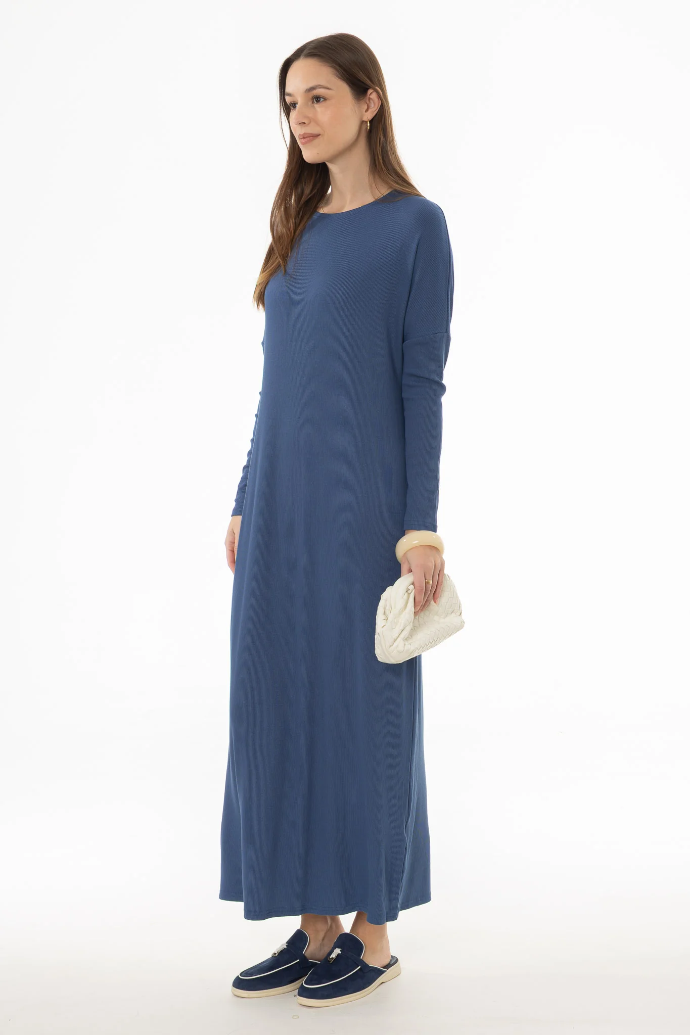 Denim Blue Swing Maxi - Image 3
