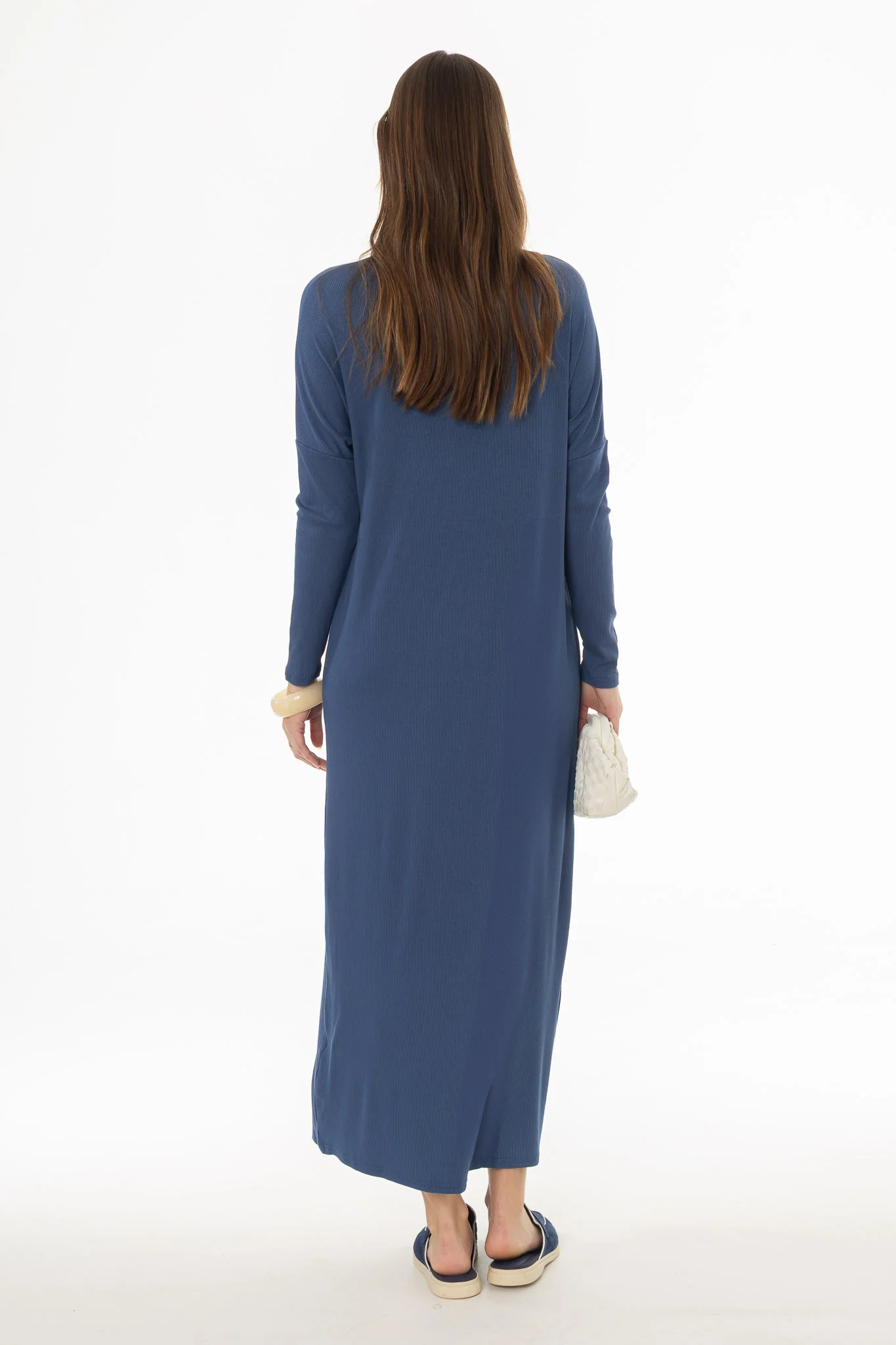 Denim Blue Swing Maxi - Image 4