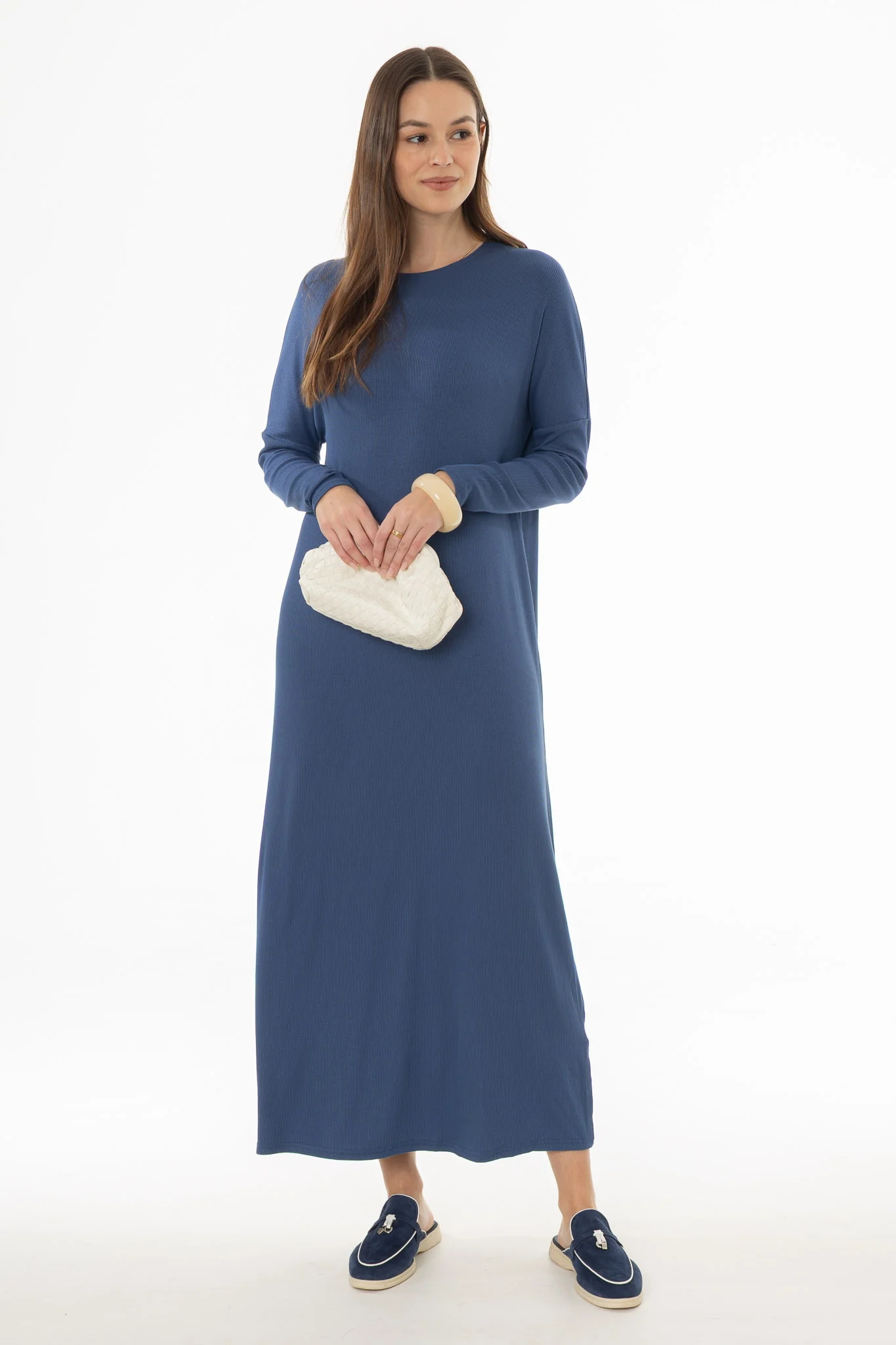 Denim Blue Swing Maxi - Image 5