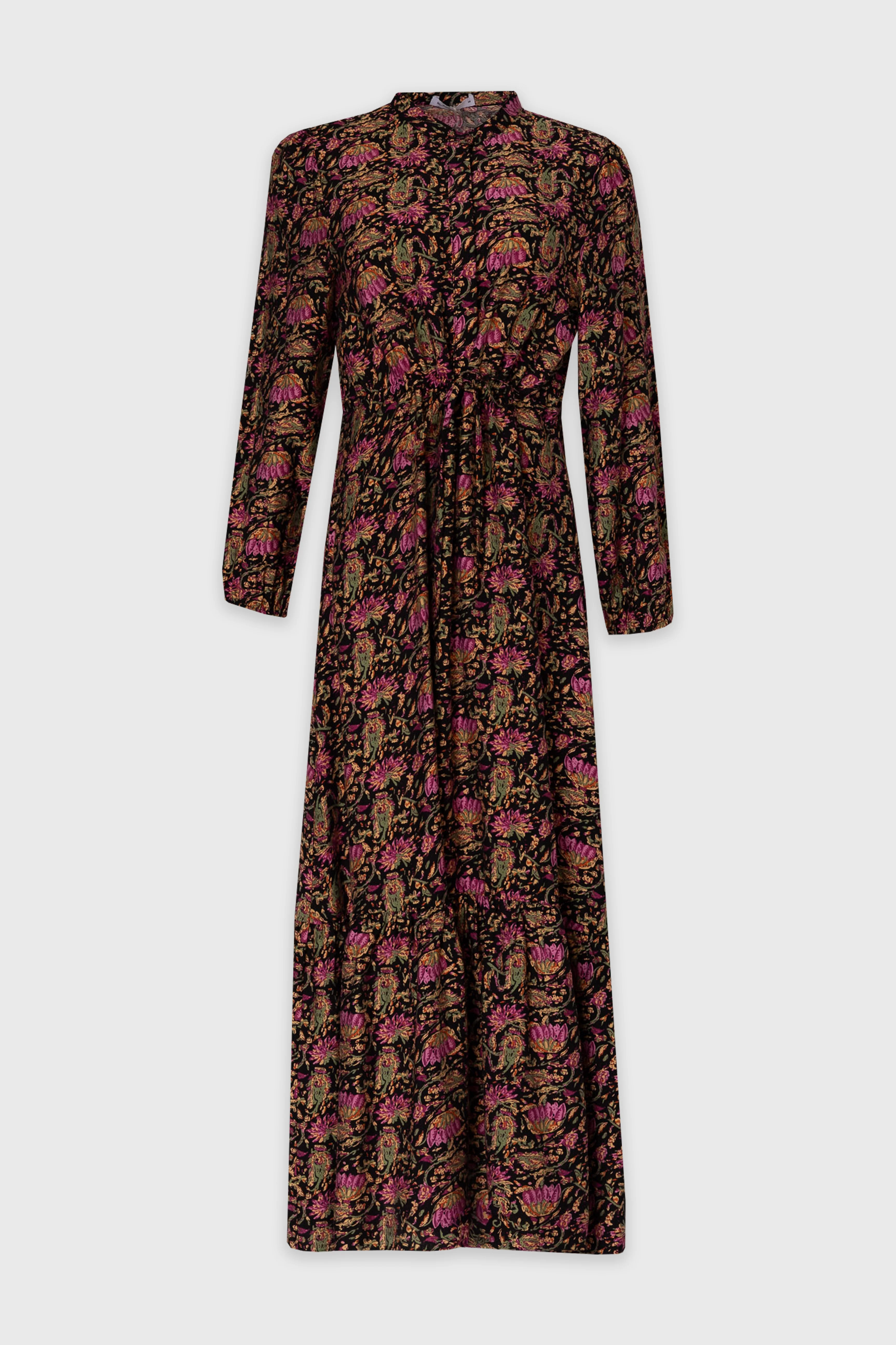 Floral Printed Maxi Dress - Image 6