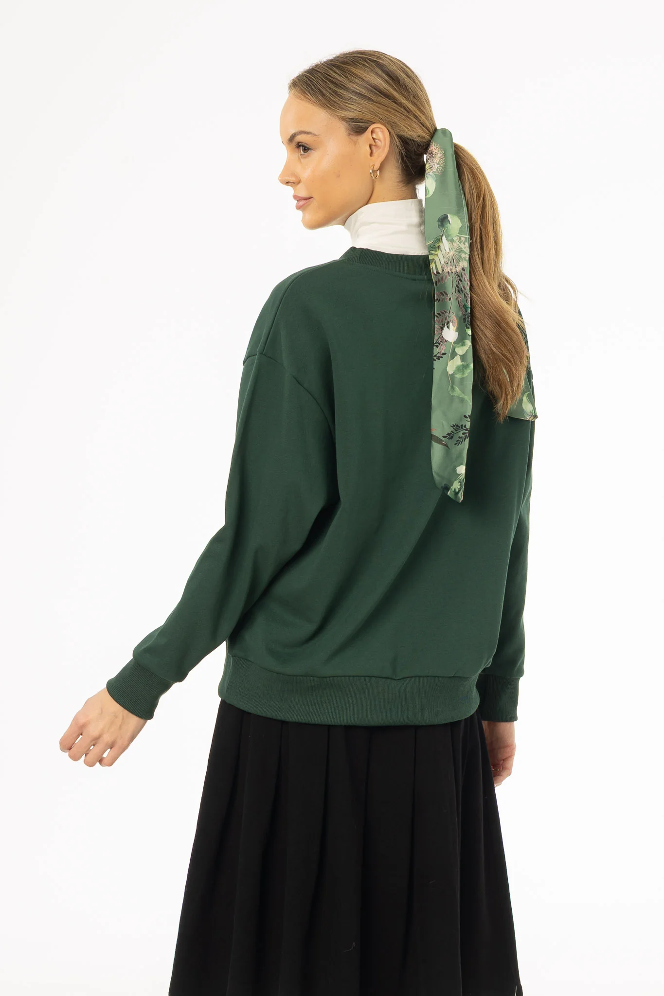 Green Graphic Sweatshirt - Image 4