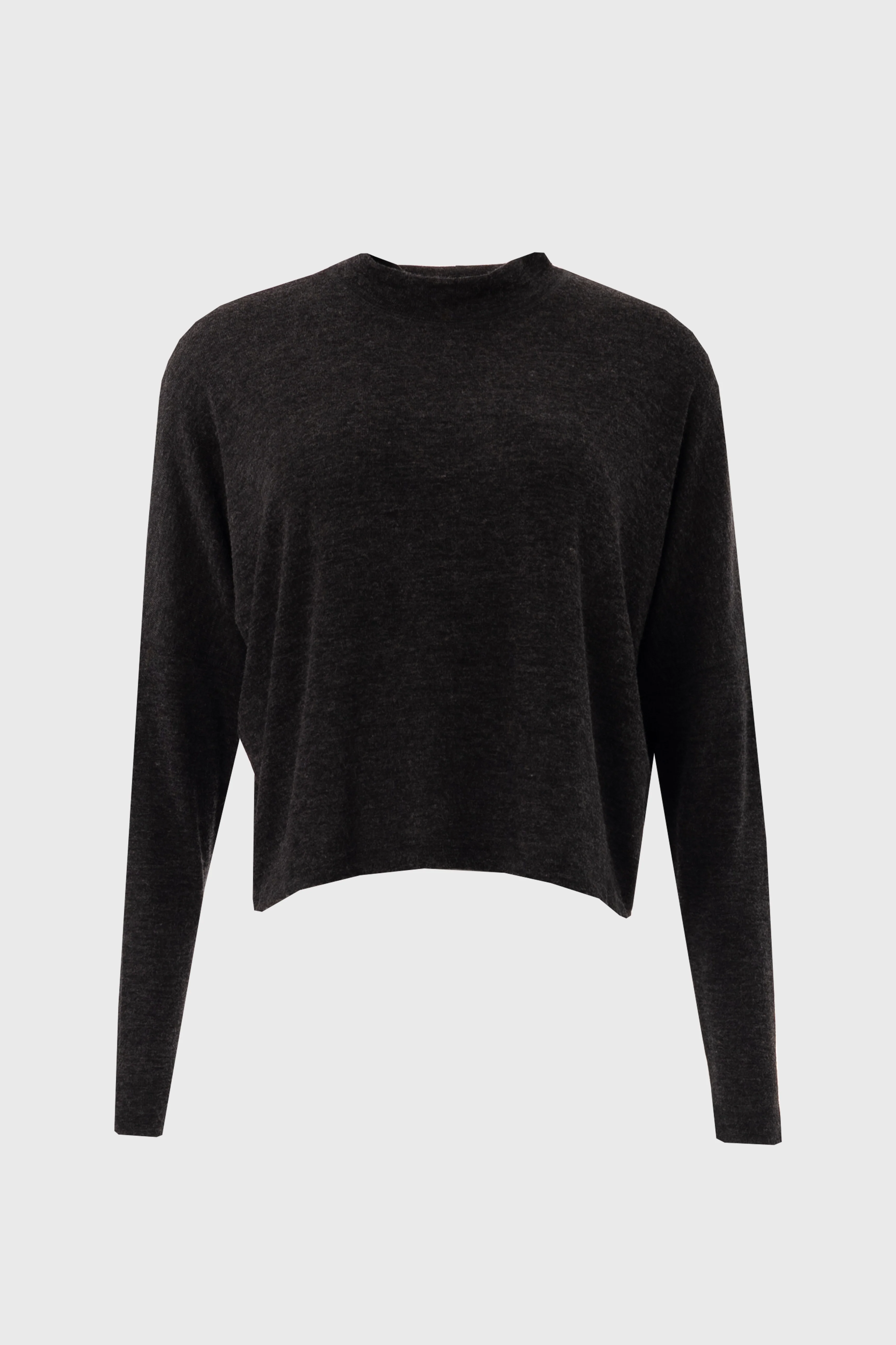 Grey Swing Mock Neck Top - Image 5