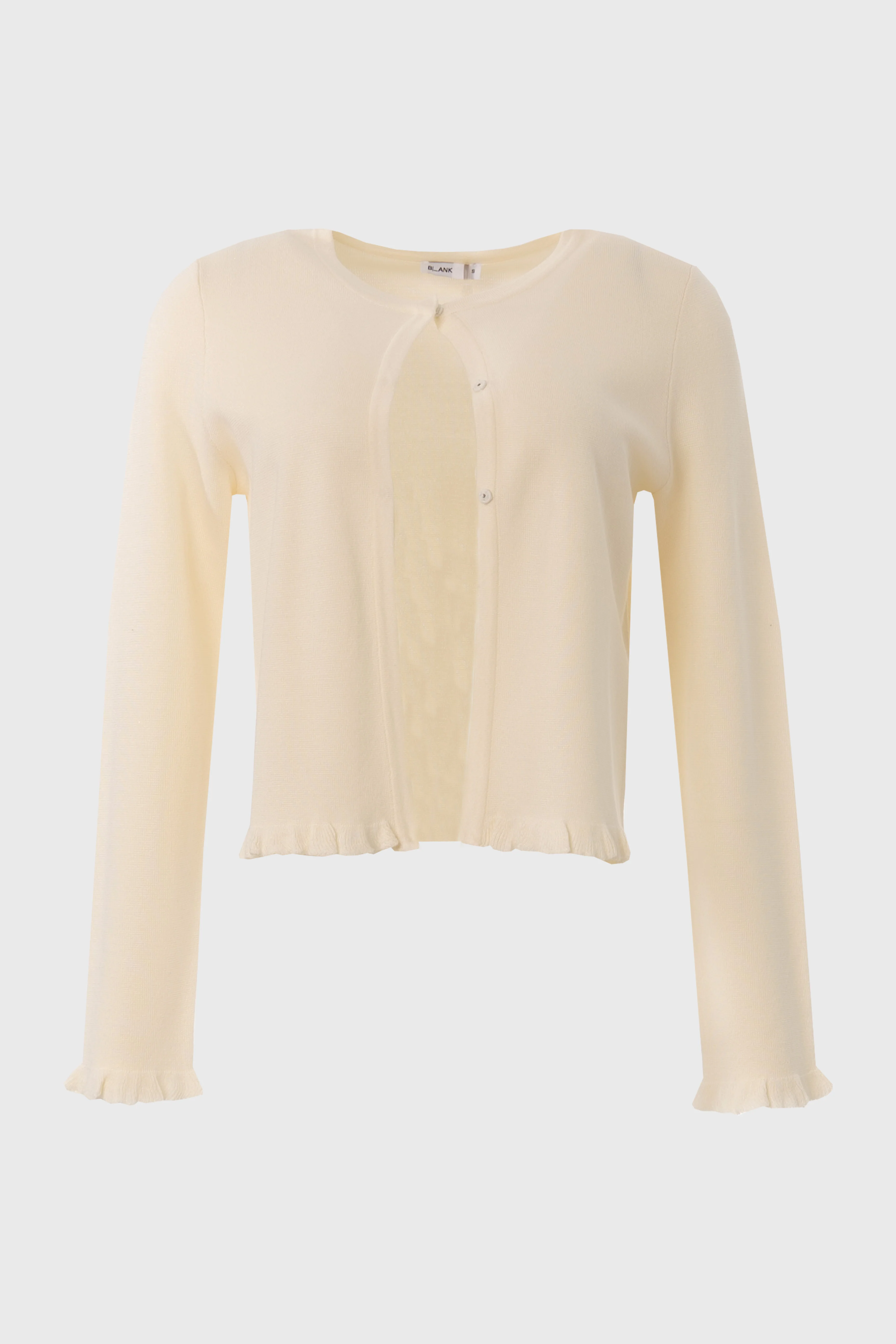 Ivory Metallic Cardigan - Image 6