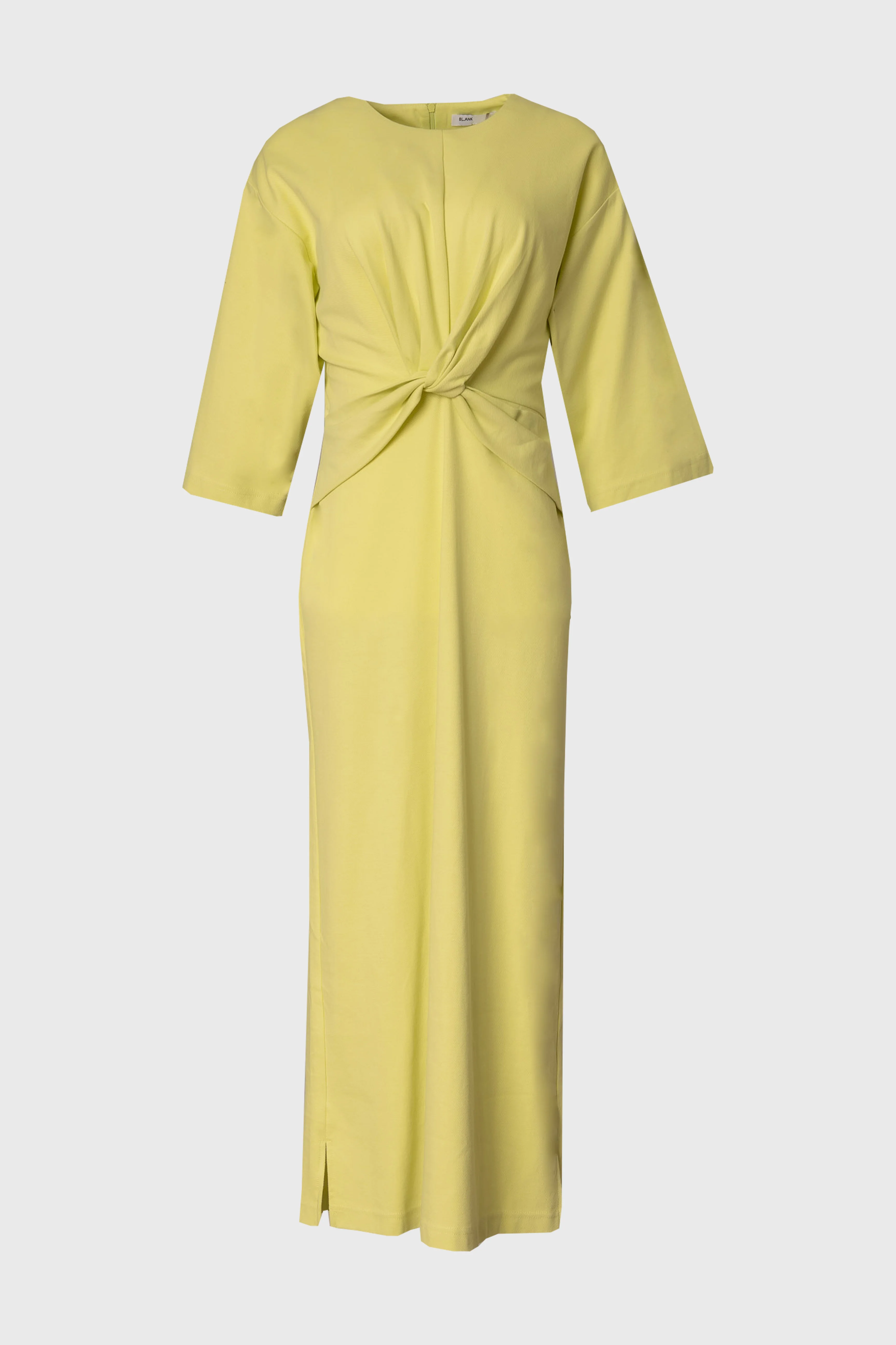 Lime Front Tie Knot Maxi Dress - Image 6