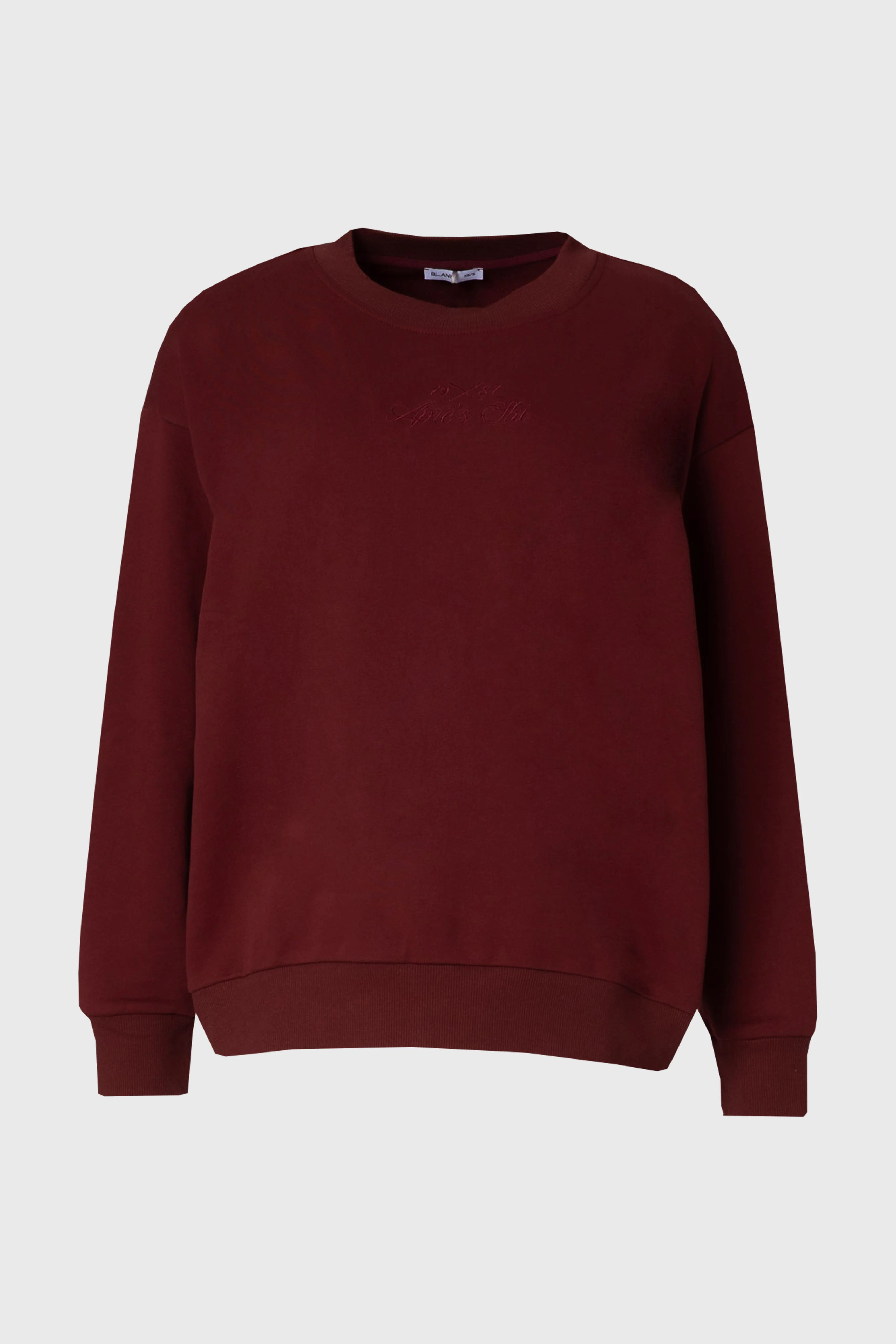 Maroon Graphic Sweatshirt - Image 6