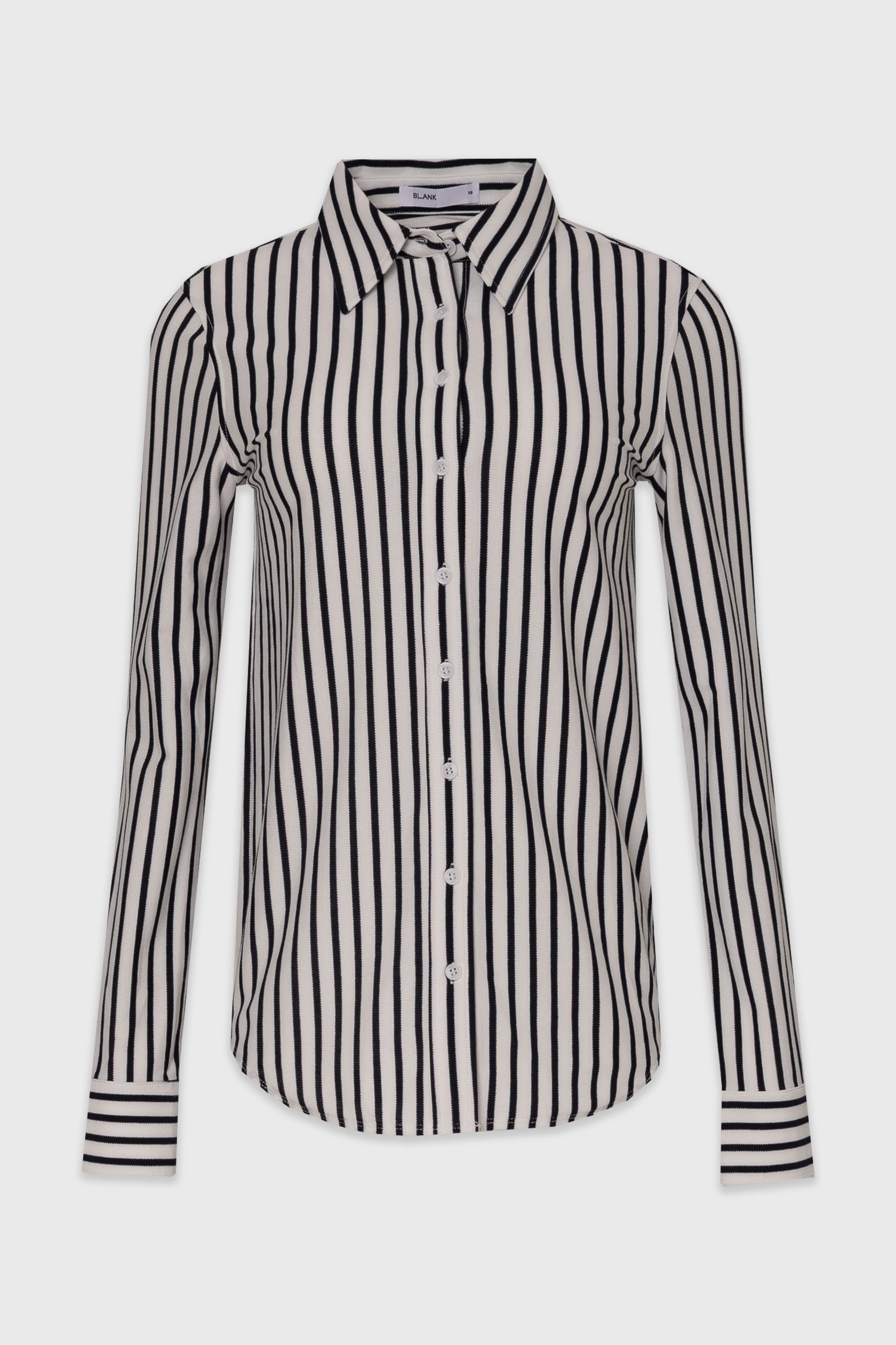 Navy Polo Button Up Shirt - Image 6