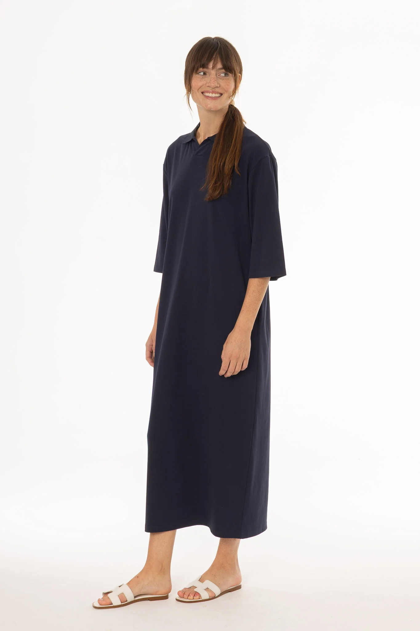 Navy Polo Dress - Image 2
