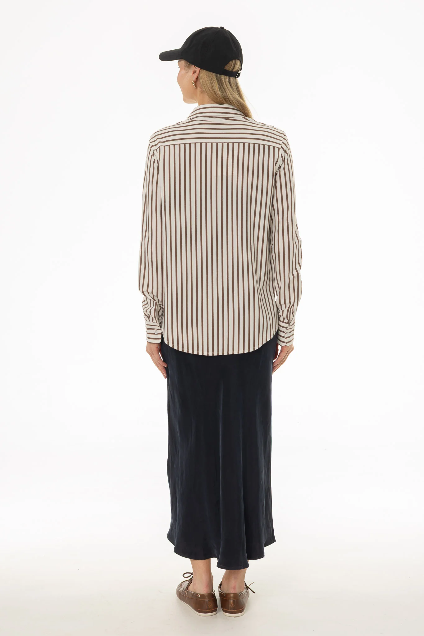 Navy Slip Dress - Image 4
