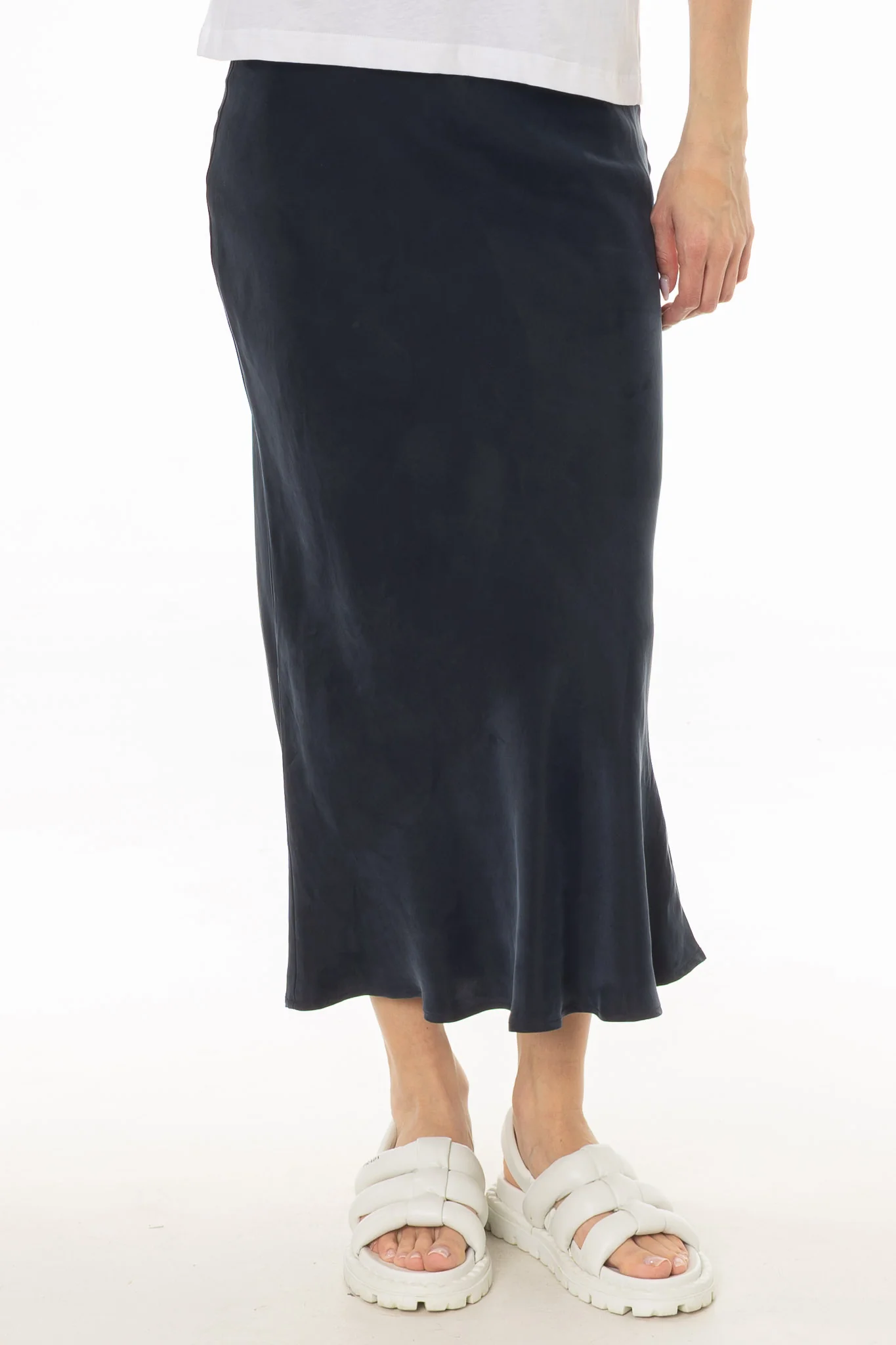Navy Slip Skirt - Image 2