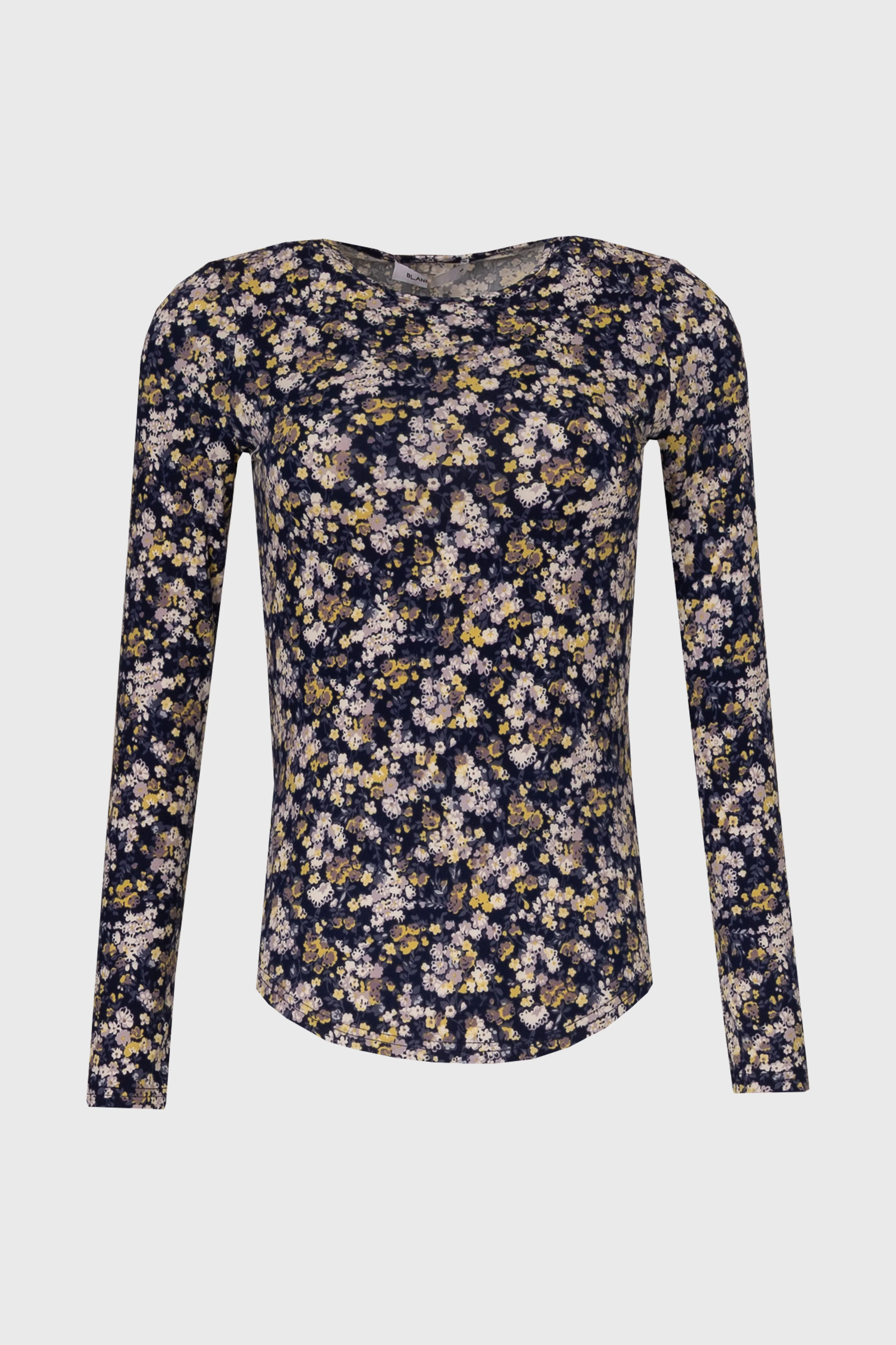 Navy Spring Printed T-Shirt - Image 6