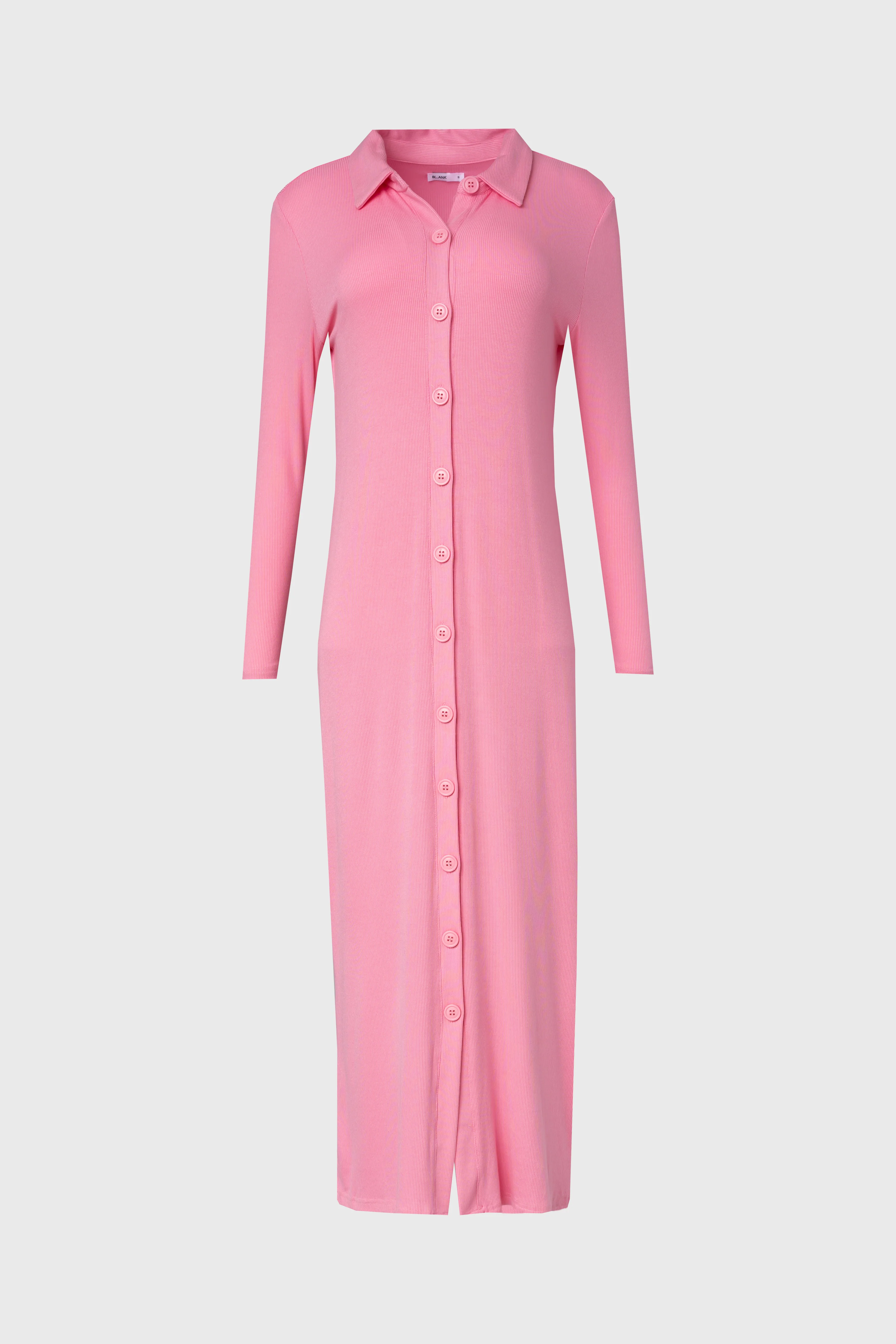 Pink Cardi Maxi Dress - Image 5