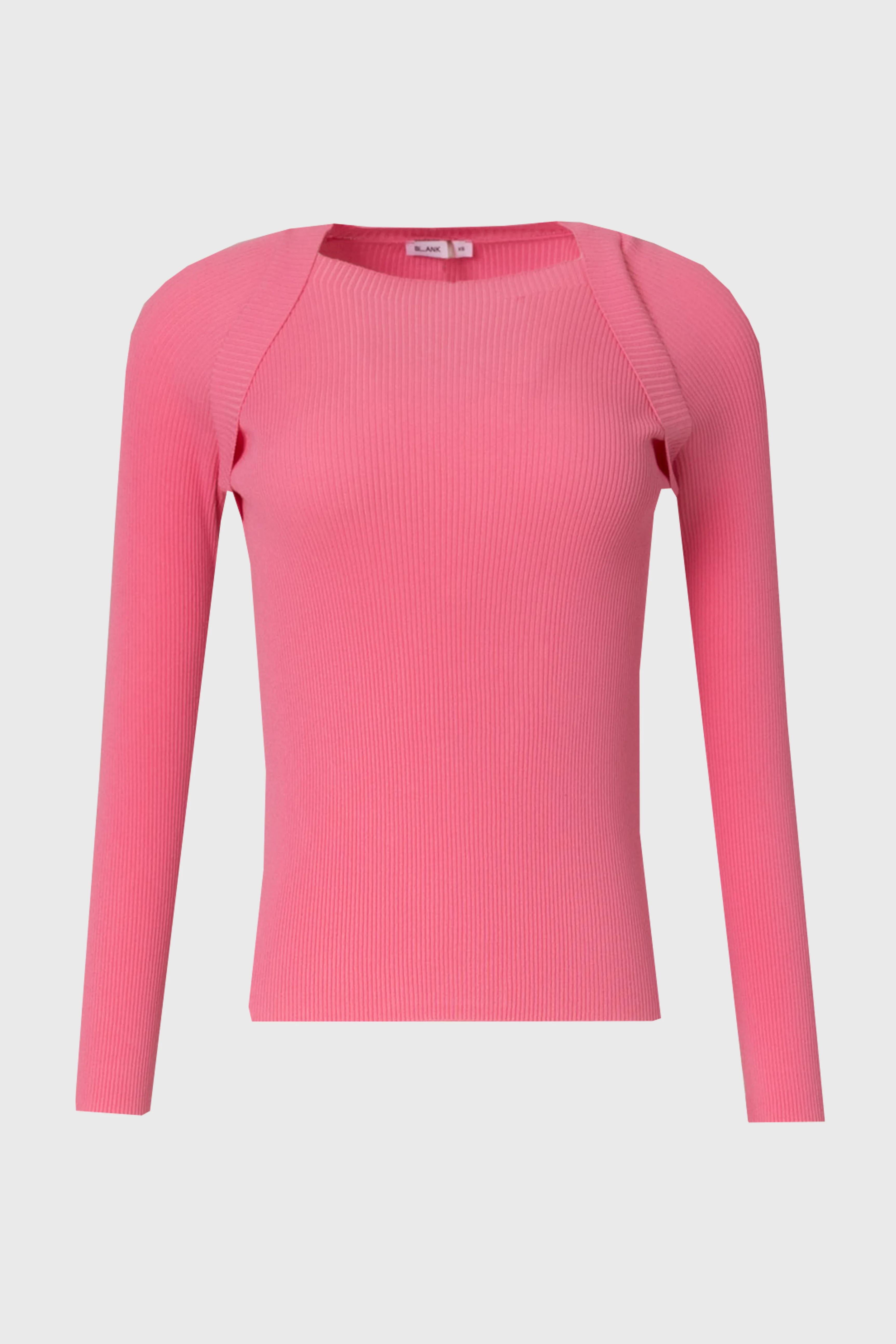 Pink Faux Shrug Knit Top - Image 6