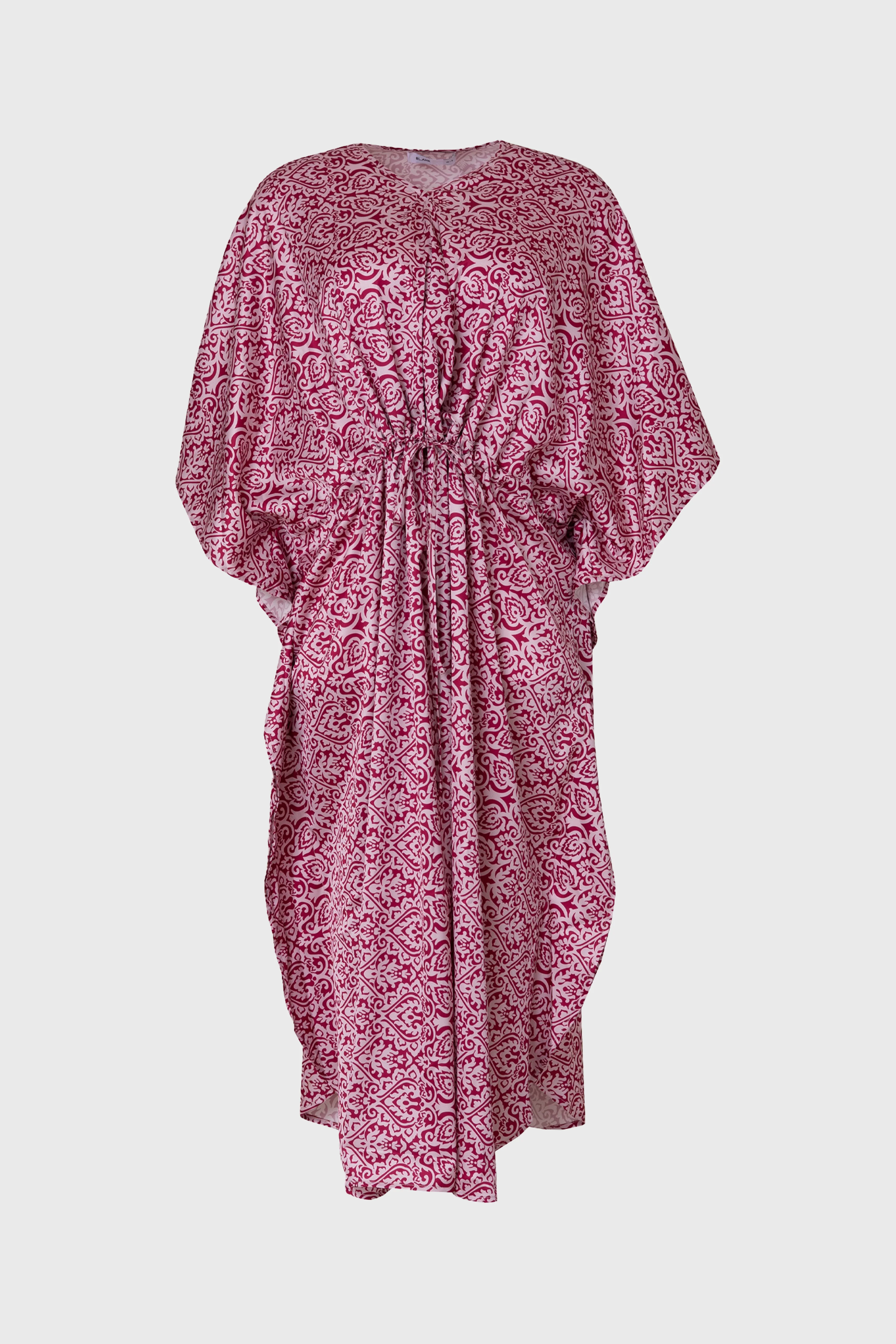 Pink Multi Printed Cover Up Dress - Image 5