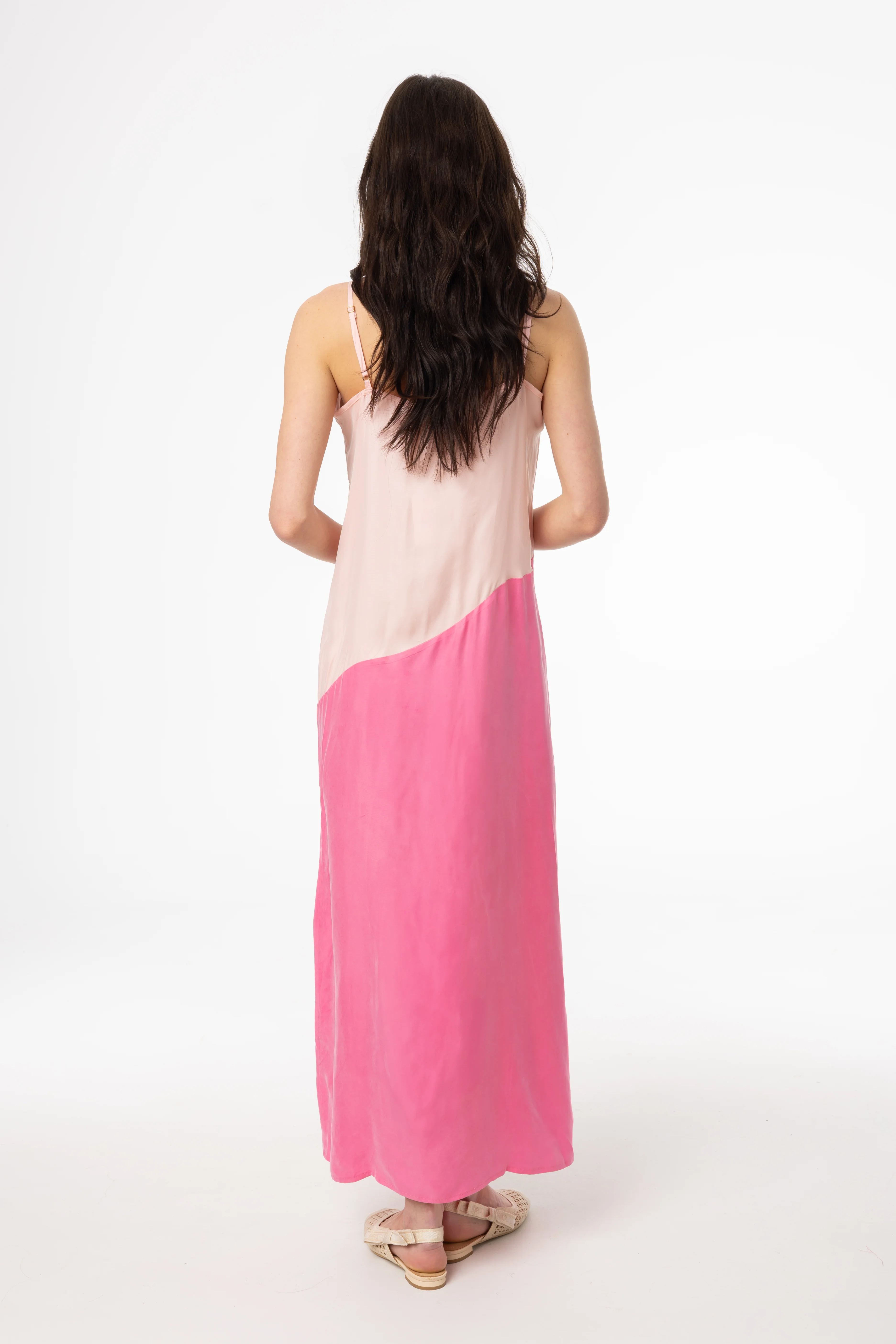 Pink Two Tone Slip Jumper - Image 3