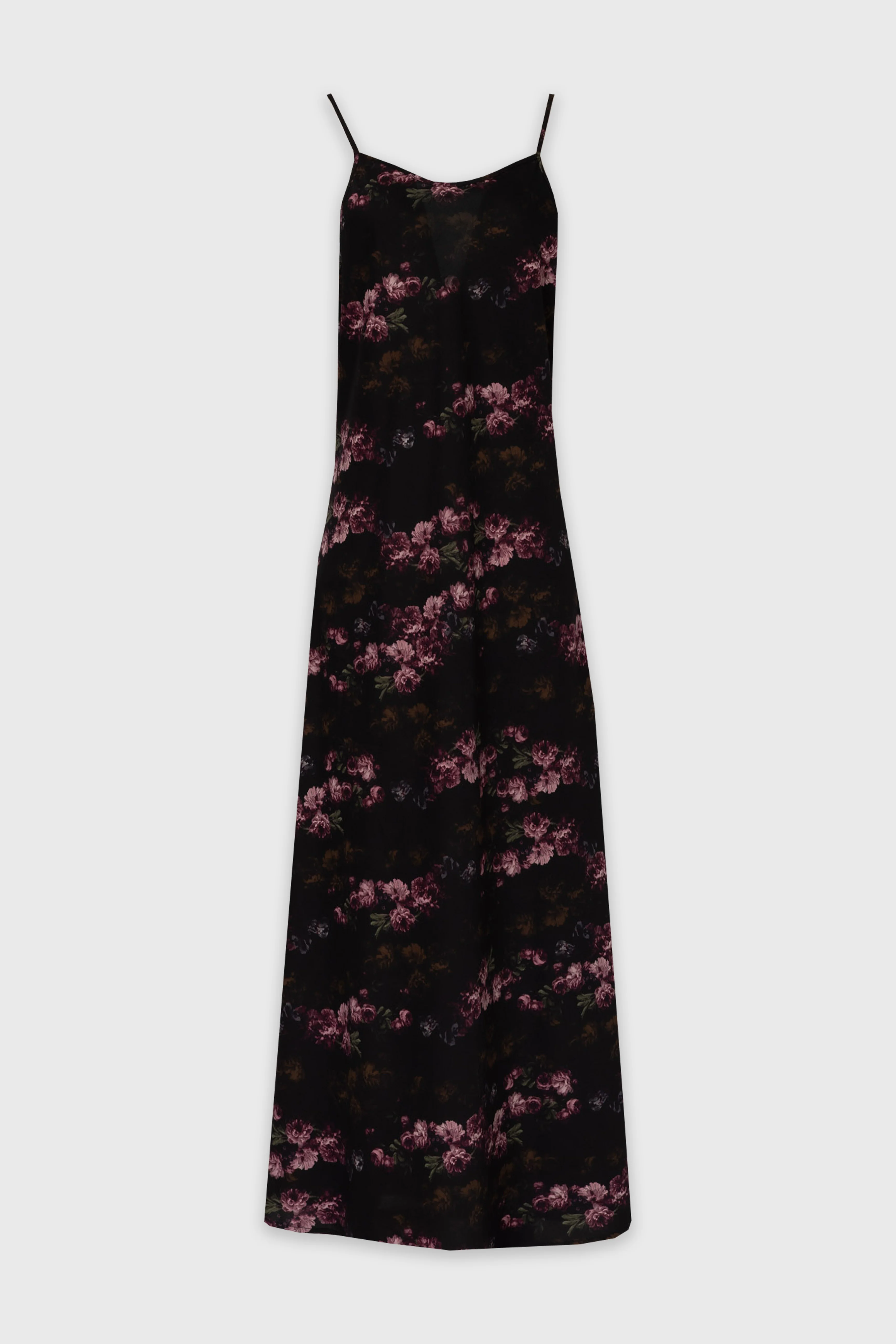 Purple Floral Printed Slip Dress - Image 6