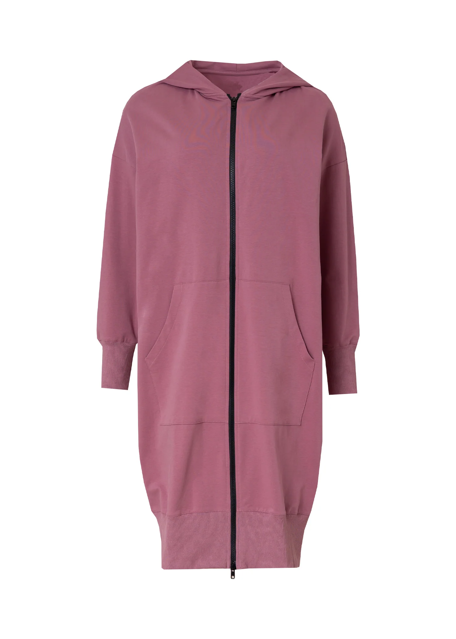 Raspberry Zipper Sweatshirt Dress - Image 5