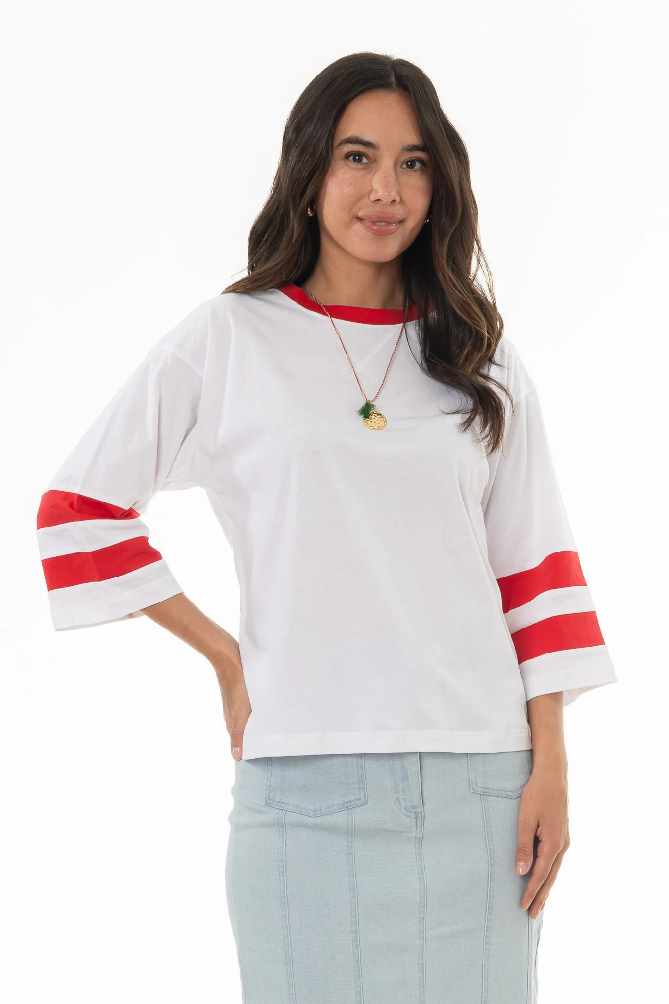 Red Varsity T-Shirt - Image 2