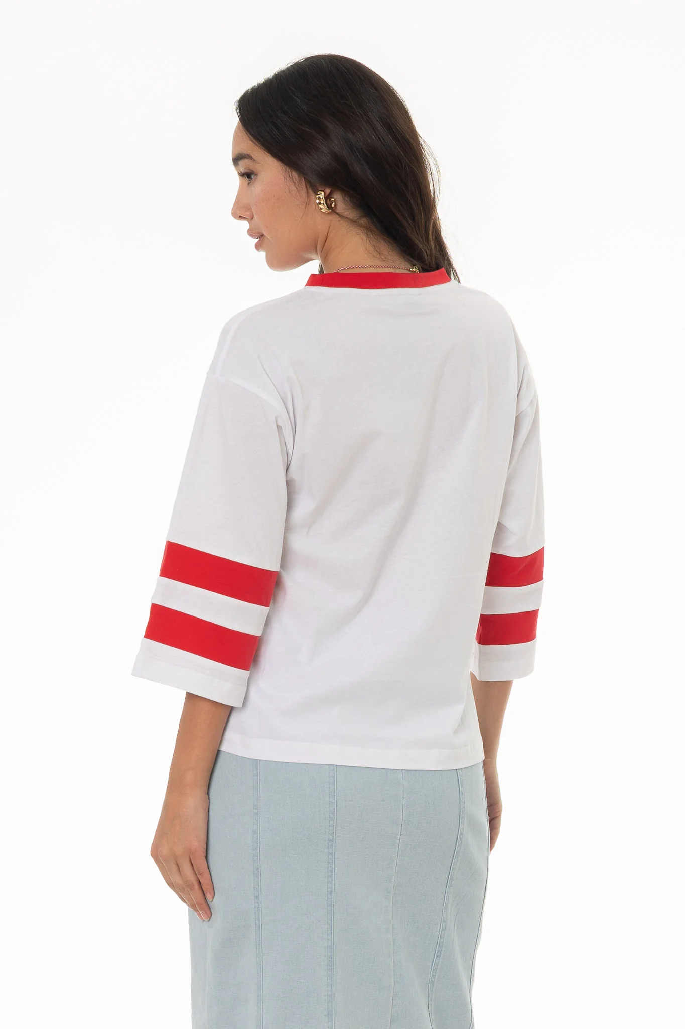 Red Varsity T-Shirt - Image 4
